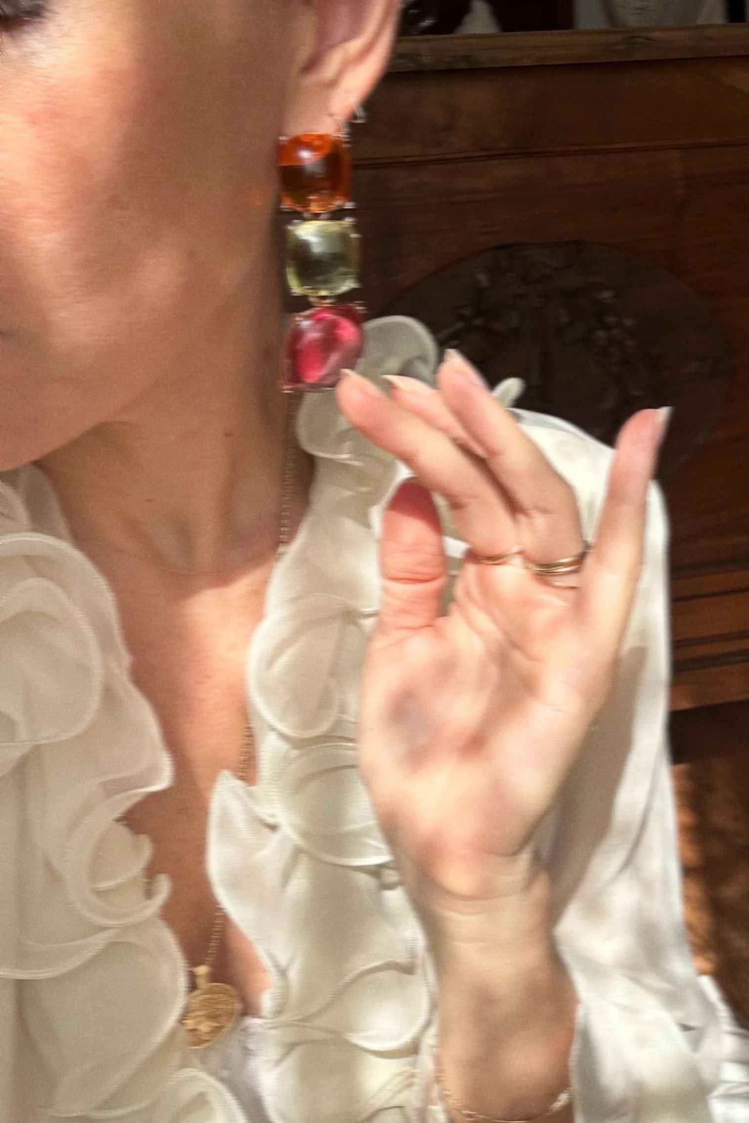 TROPEZ STATEMENT EARRINGS