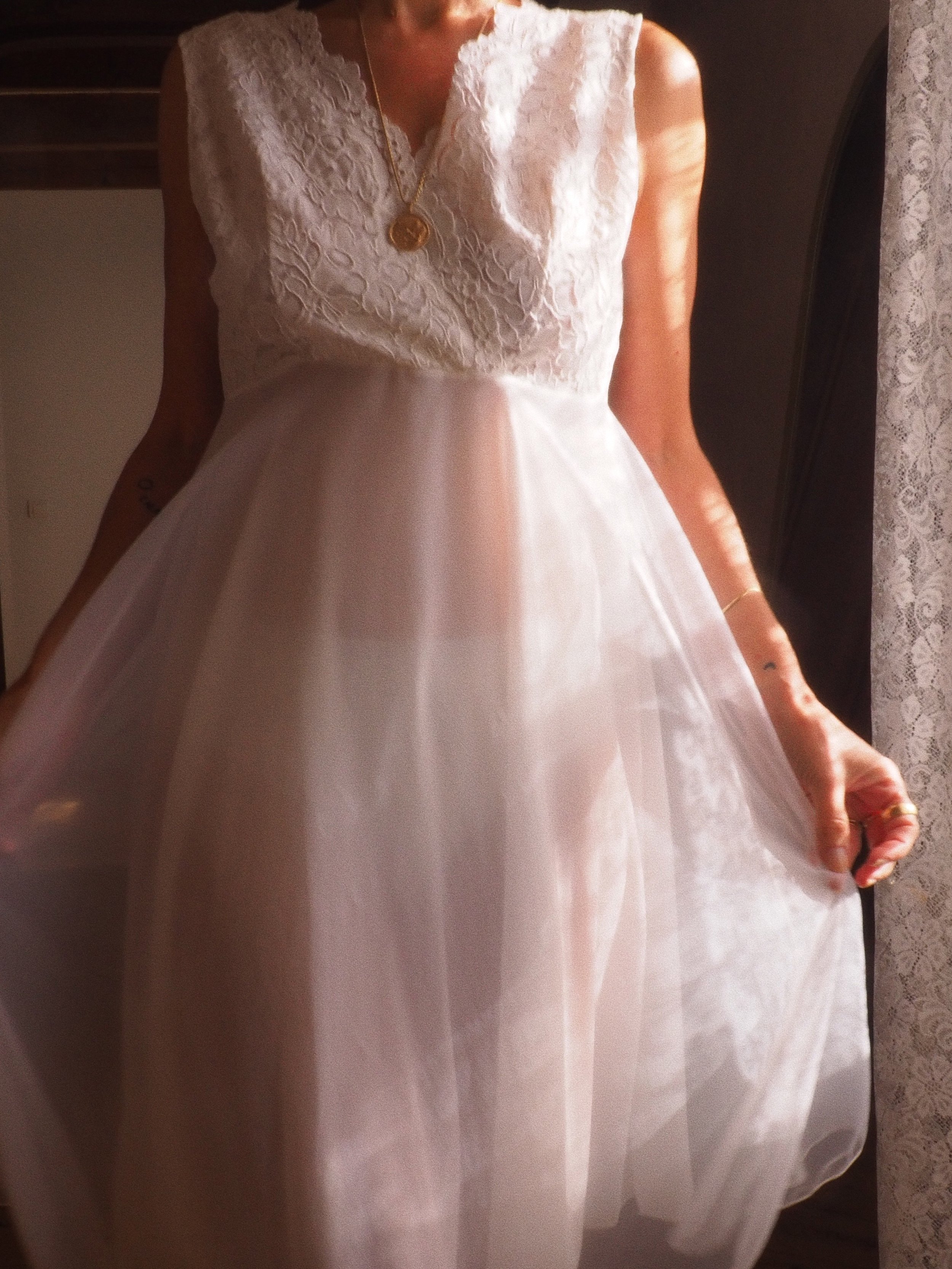MARY VINTAGE SLIP DRESS