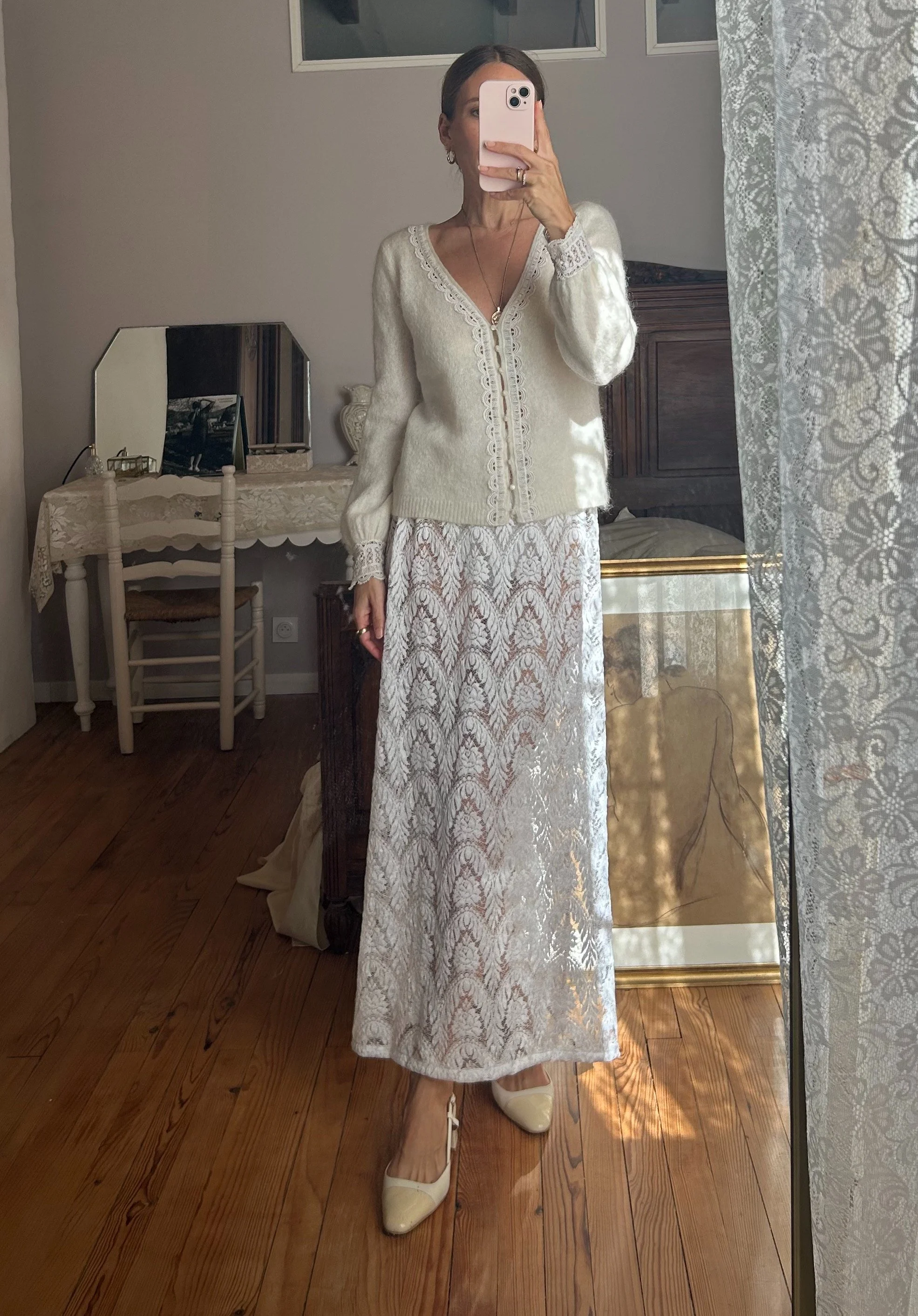 FOR LOVE OF THE MOON X CHLOE SKIRT IN PENELOPE