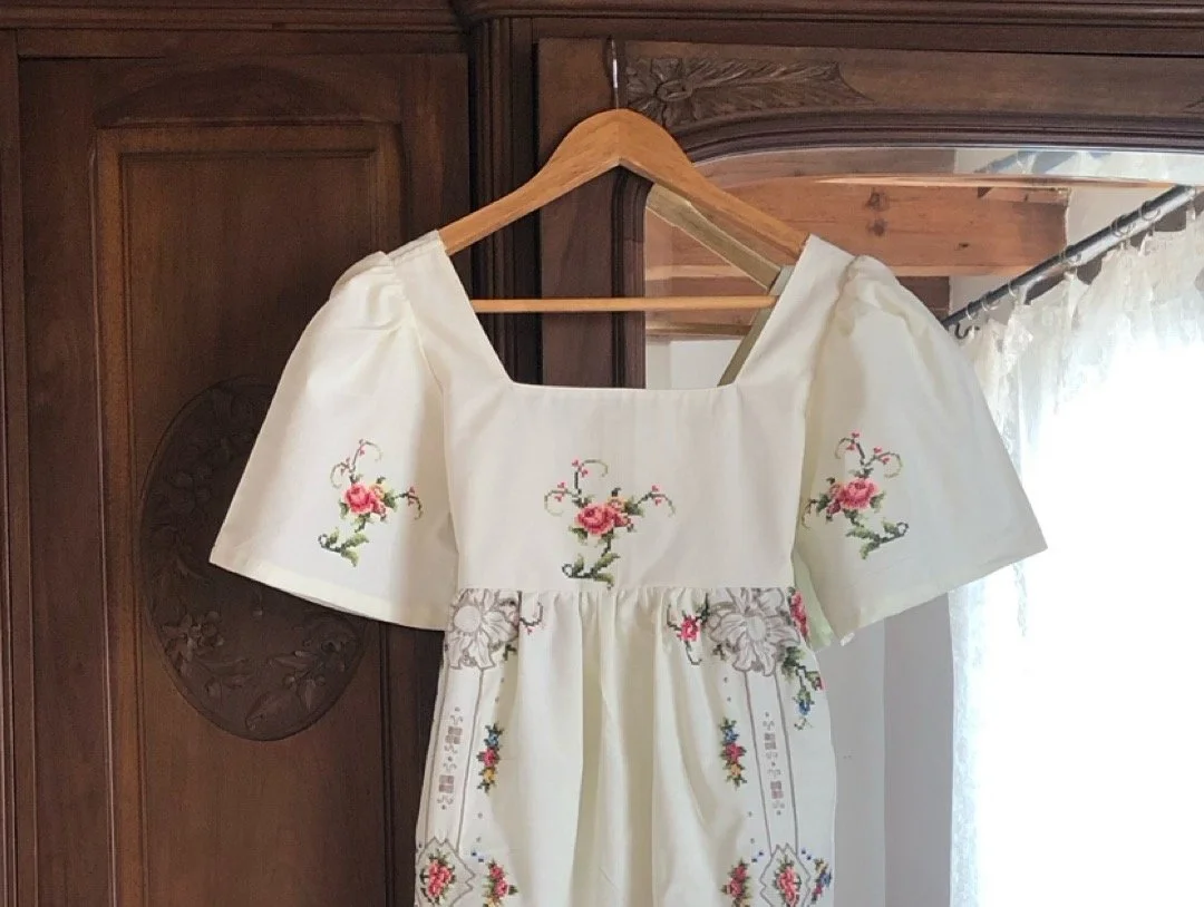 Embroidered Cotton Dress