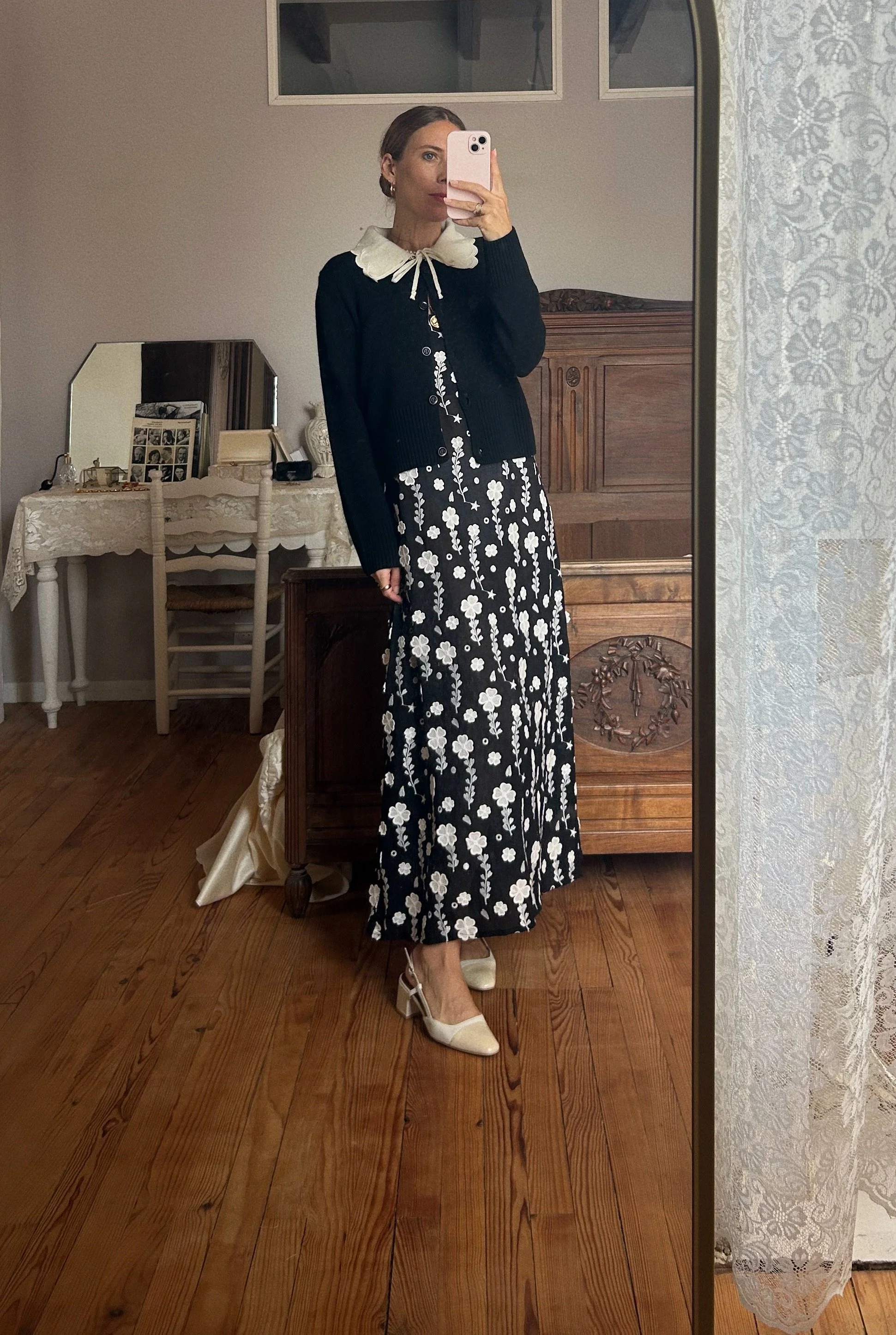 FOR LOVE OF THE MOON X LILAS DRESS IN THISTLE
