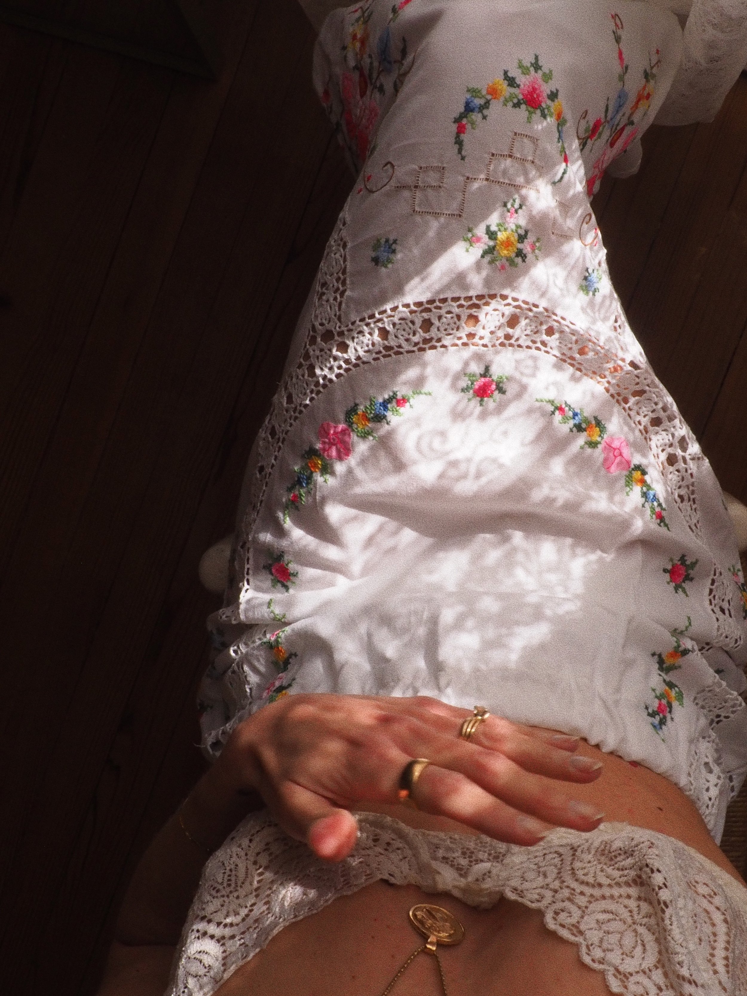 FOR LOVE OF THE MOON X CHLOE SKIRT IN BEGONIA