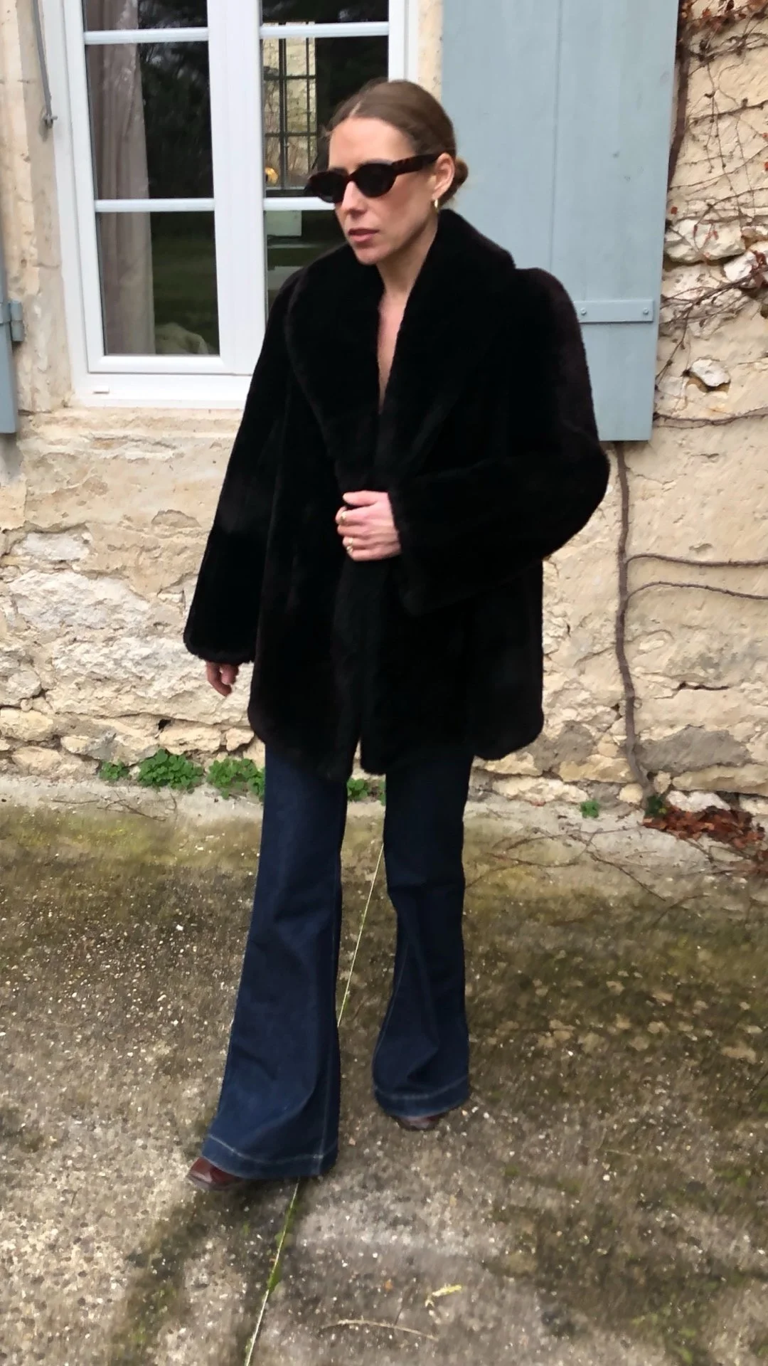 NUIT VINTAGE FRENCH FUR COAT