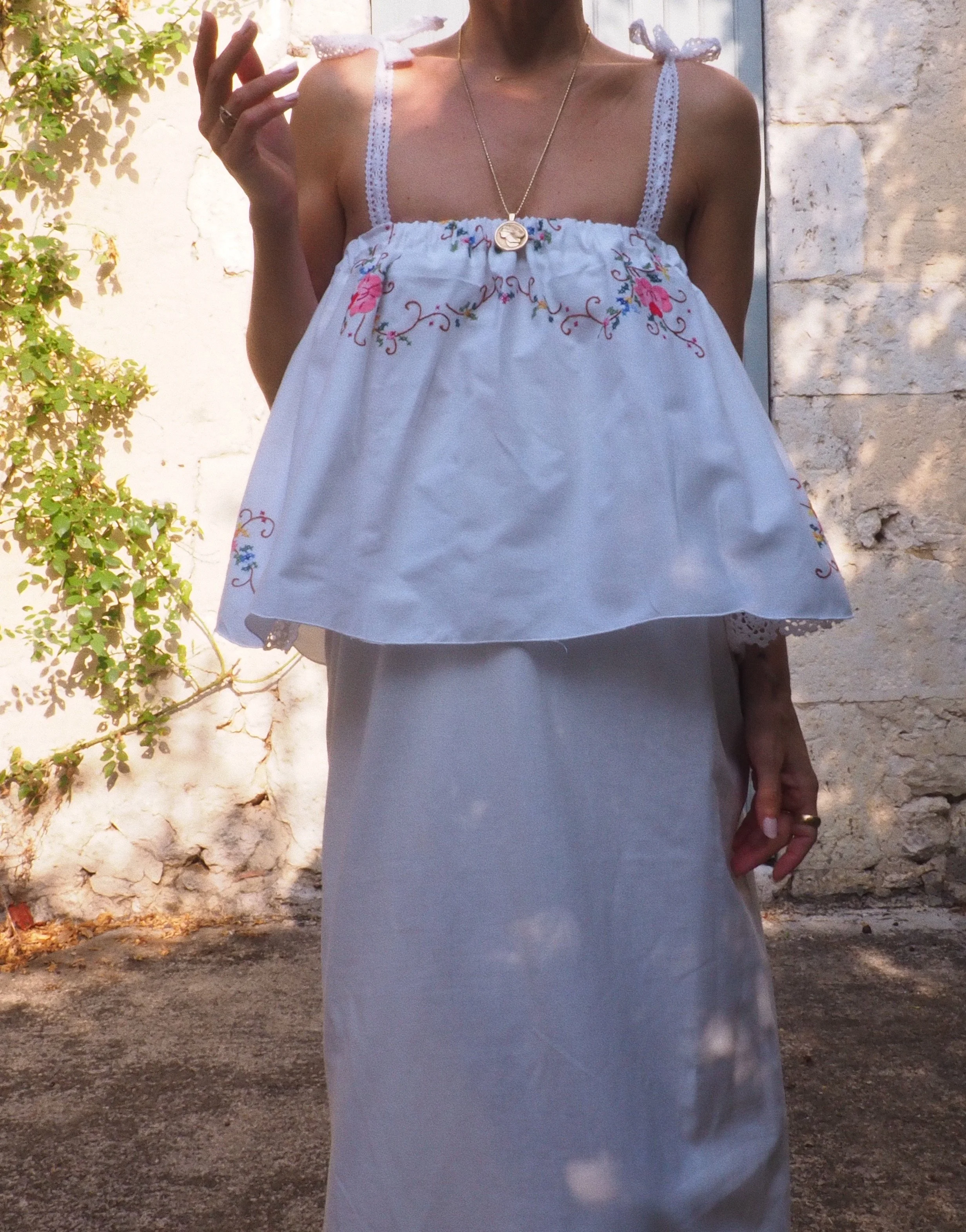 FOR LOVE OF THE MOON X CLARA TOP IN ROSEBUD