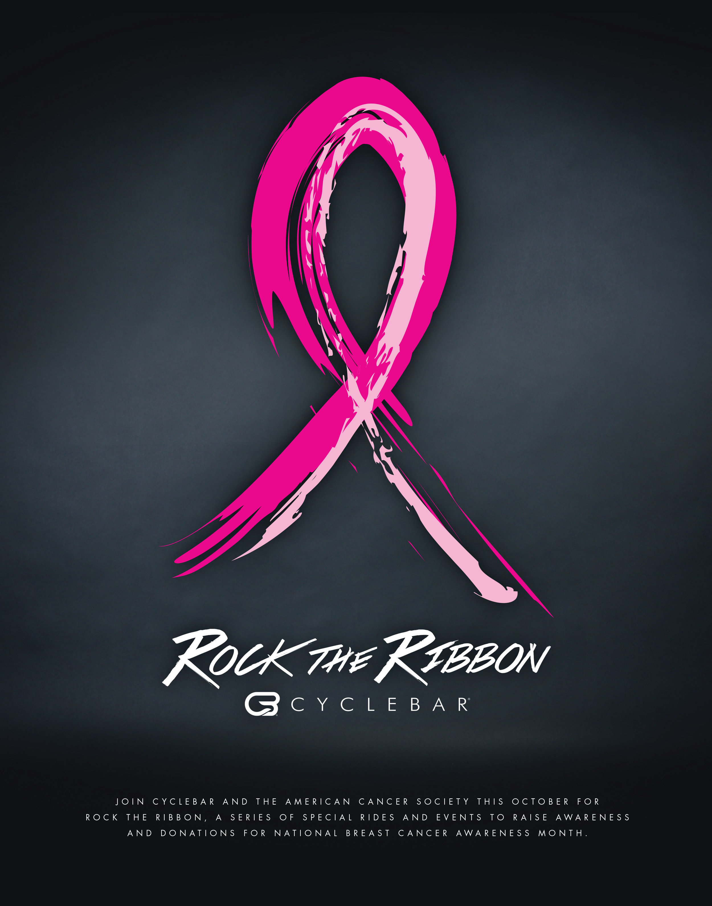Cyclebar Rock The Ribbon Pat Morgan Graphic Design