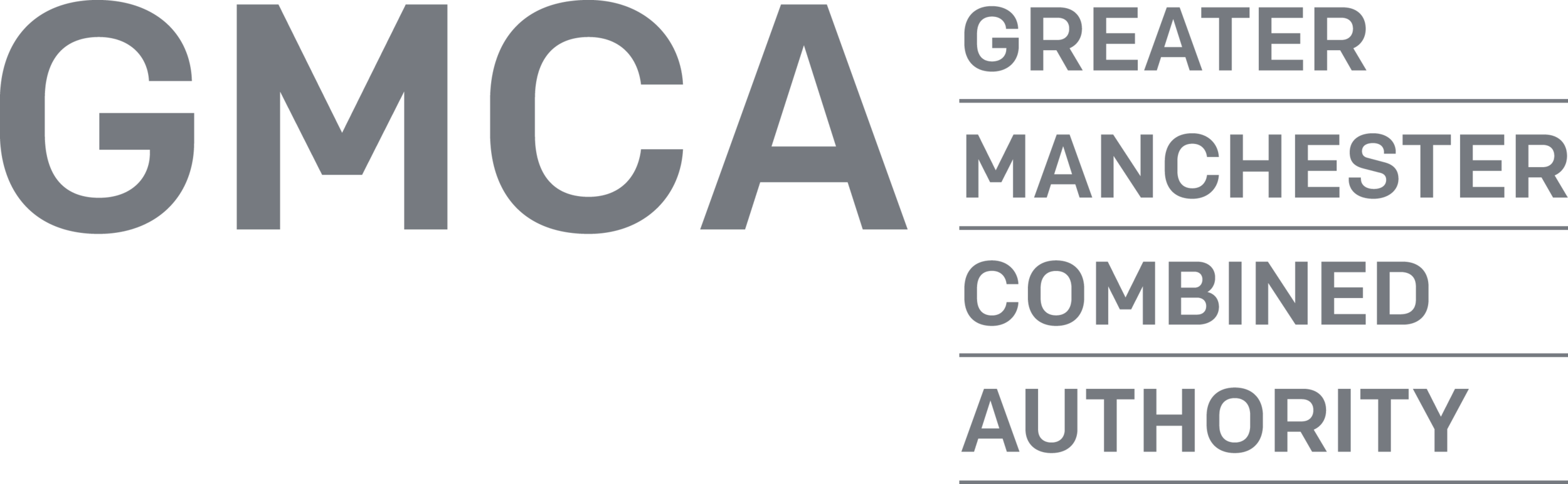 The logo of the GMCA, who fund our Out of Hours Service.