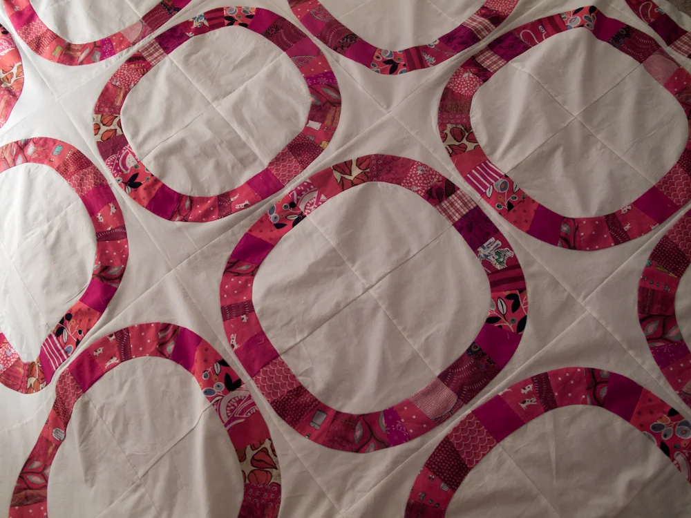 Single Girl quilt face, done