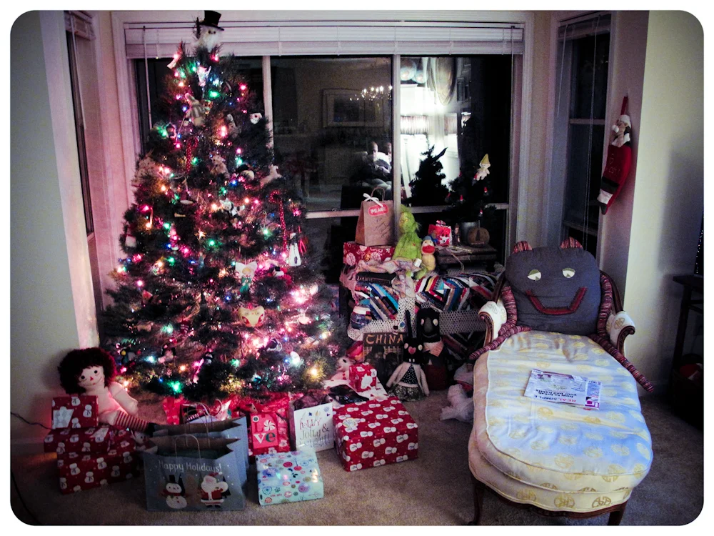 Christmas is where we are, now