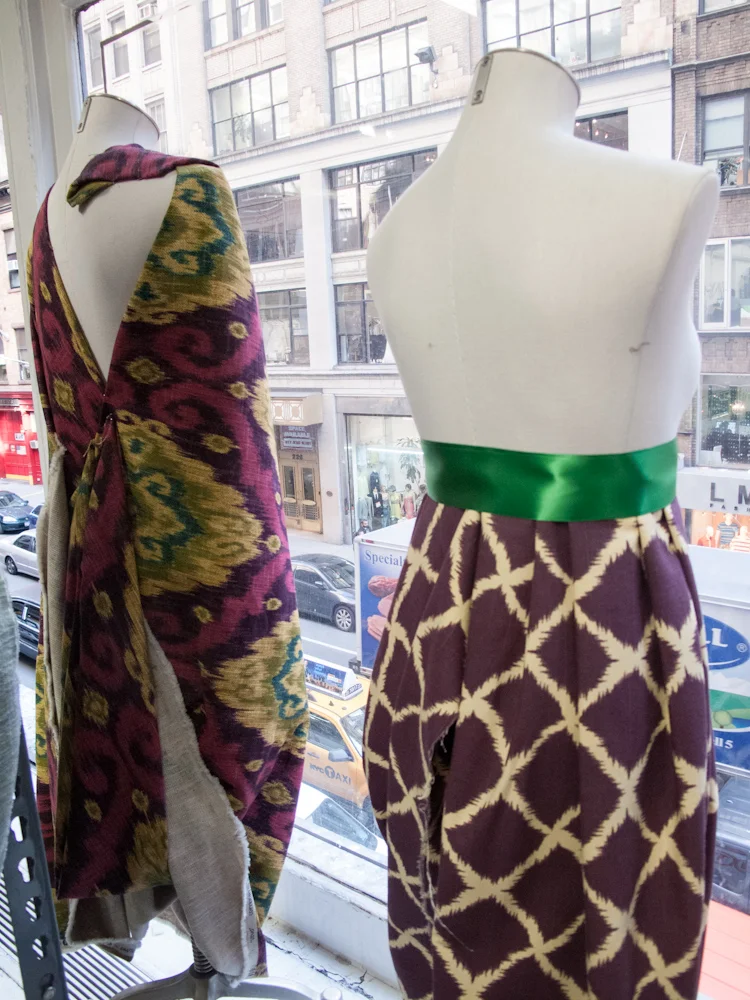 Create in NYC, or: fabric that I love and other things
