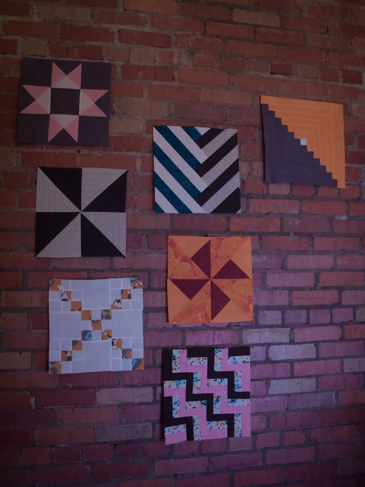 Conquering triangles: quilt class update