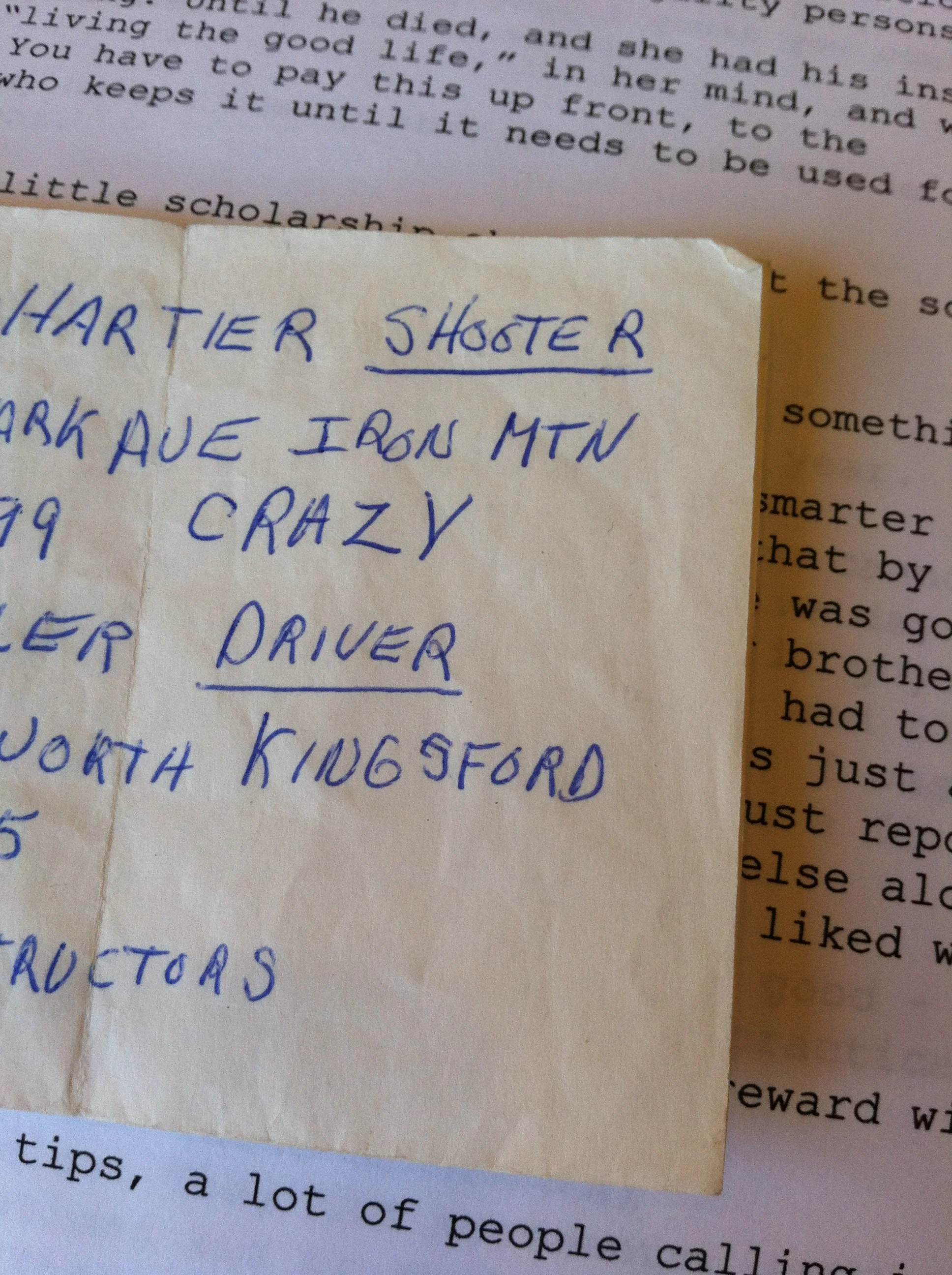 On Writing: a few things I've learned about fiction