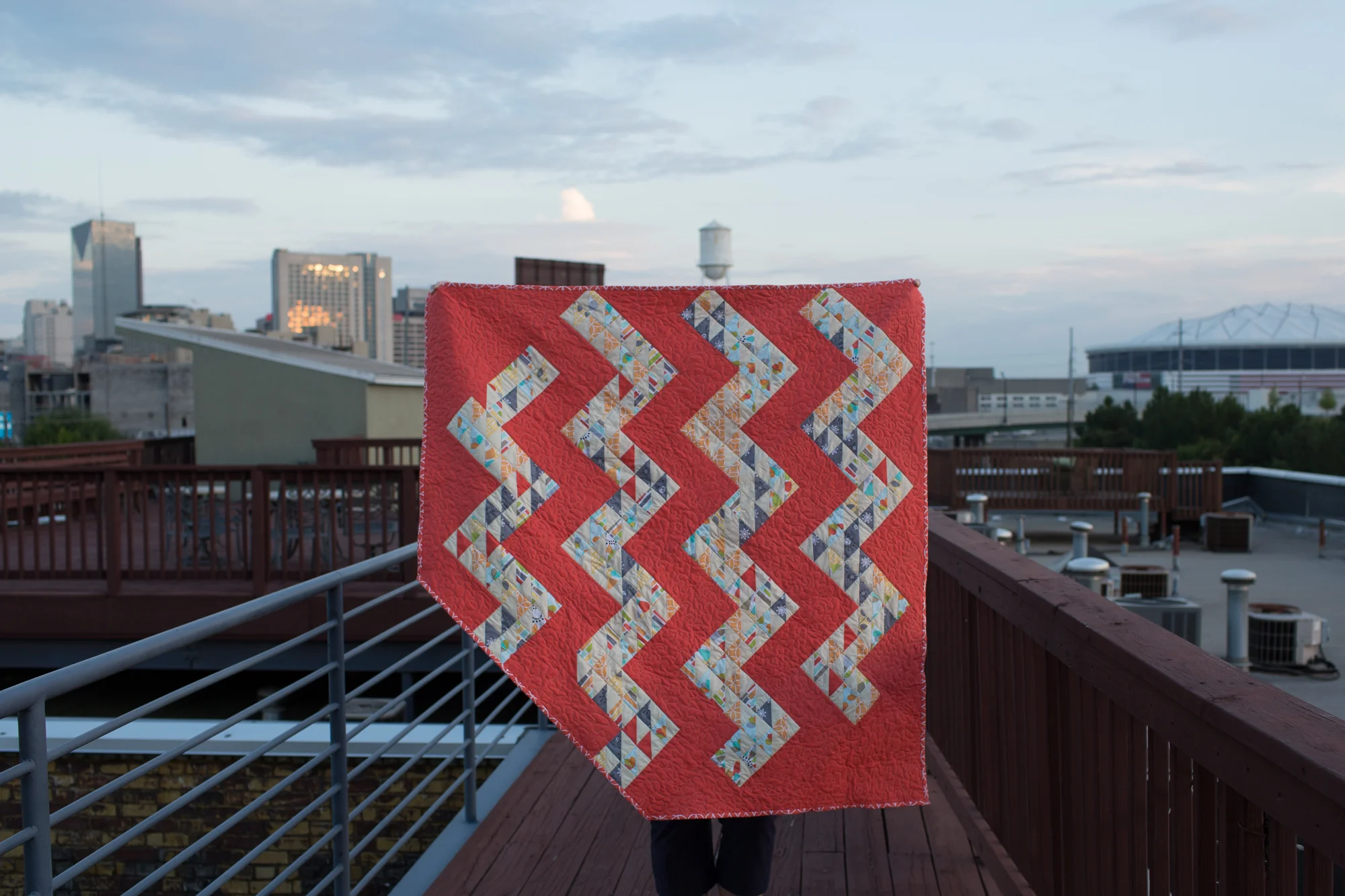 Streak of Lightning - Adrian's Quilt