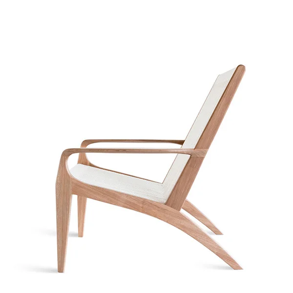 lounge chair, wooden lounge chair