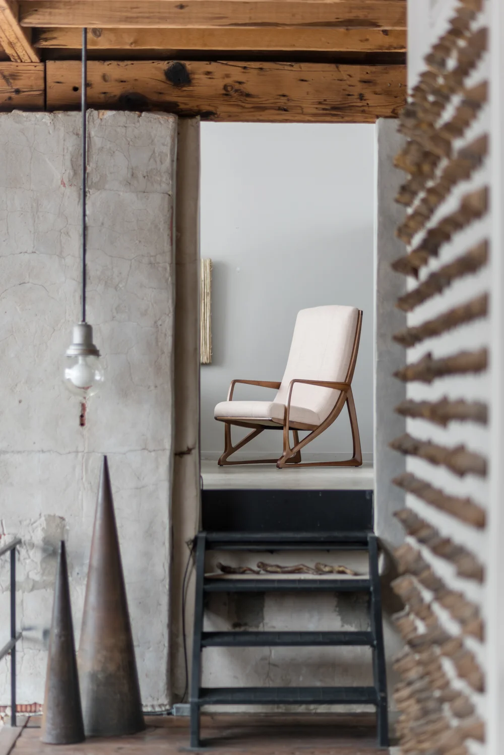 leather slingback chair on Guadalupe Lounge Chair Sossego