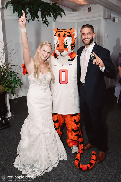 sara and jeremy wedding ceremony and reception at occasions at wedgefield central sc greenville anderson spartanburg south carolina red apple tree photography clemson tigers