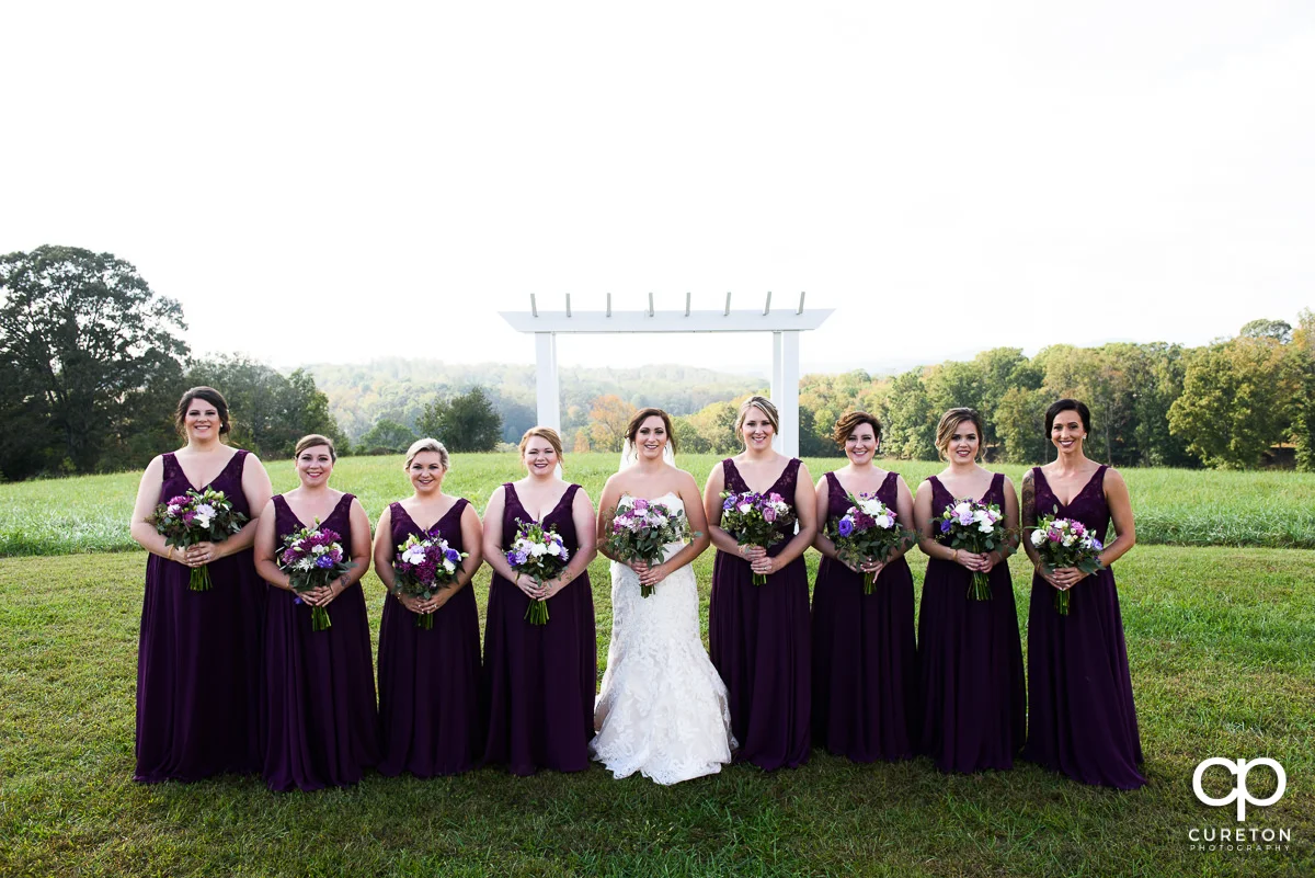 Mr & Mrs Black Lindsey Plantation Taylors SC Wedding Ceremony & Reception DJ greenville spartanburg anderson sc wedding entertainment photo booth uplighting monogram lighting professional wedding dj sc john cureton photography upstate sc bridesmaids…