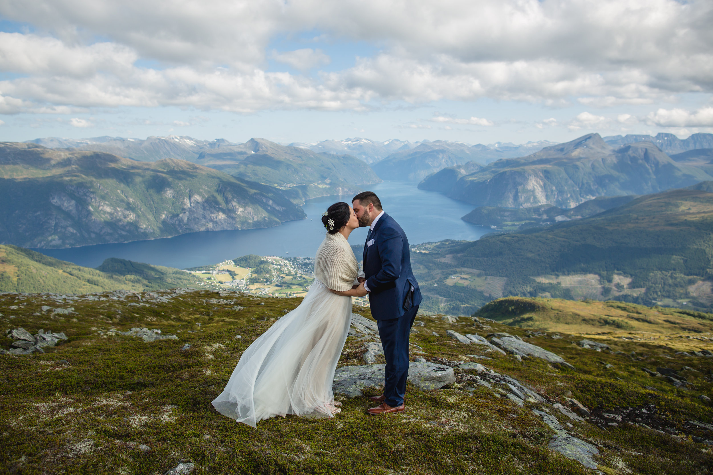 Nancy & Matt - Mountaintop Elopement in Norway 