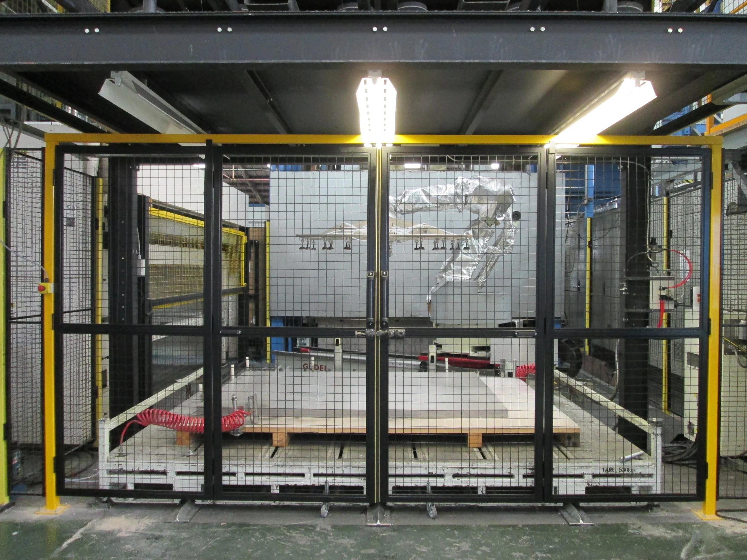 Fixed steel guarding Gallery — Centreline Machine Guards