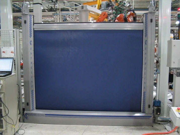 Inverted Roller Door