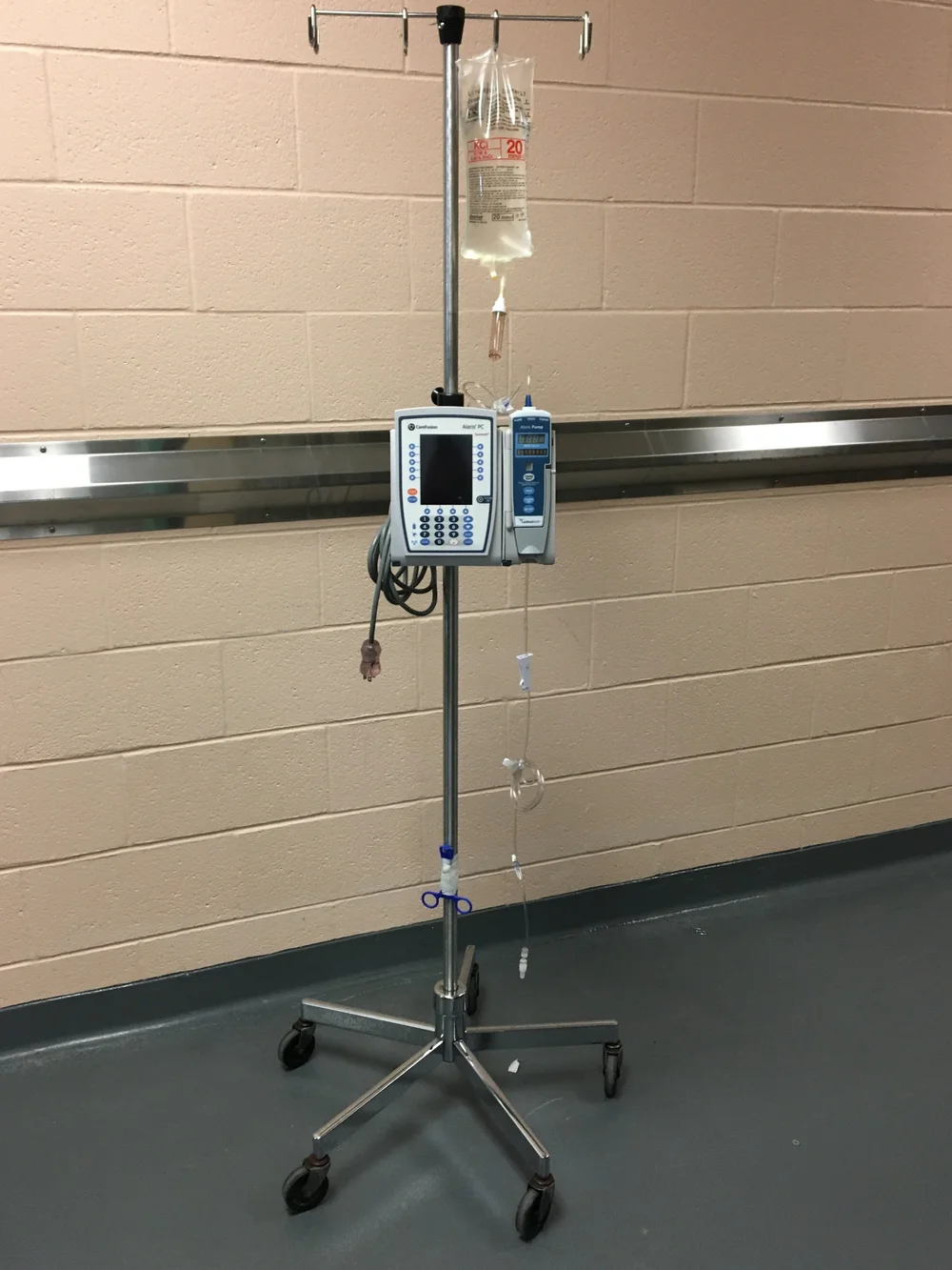 IV Poles and Pumps — Hamilton Health Sciences Medical Movie Props