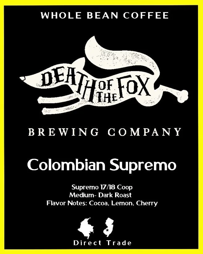 DOTF Single Origin Coffee Beans-Colombian Supremo