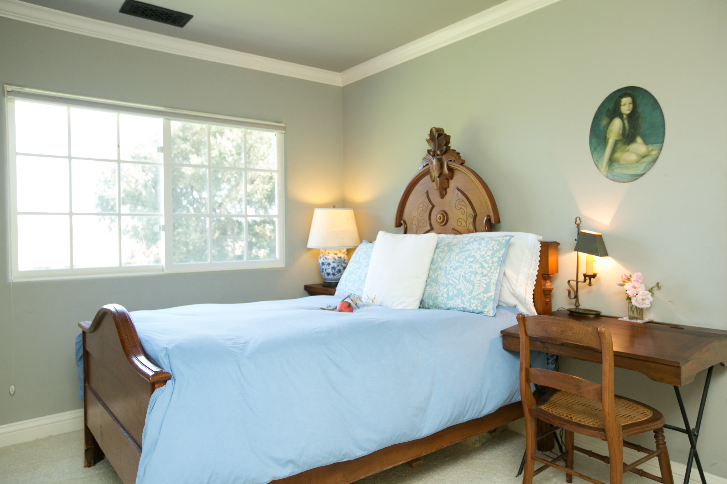 Full bedroom at The Farm