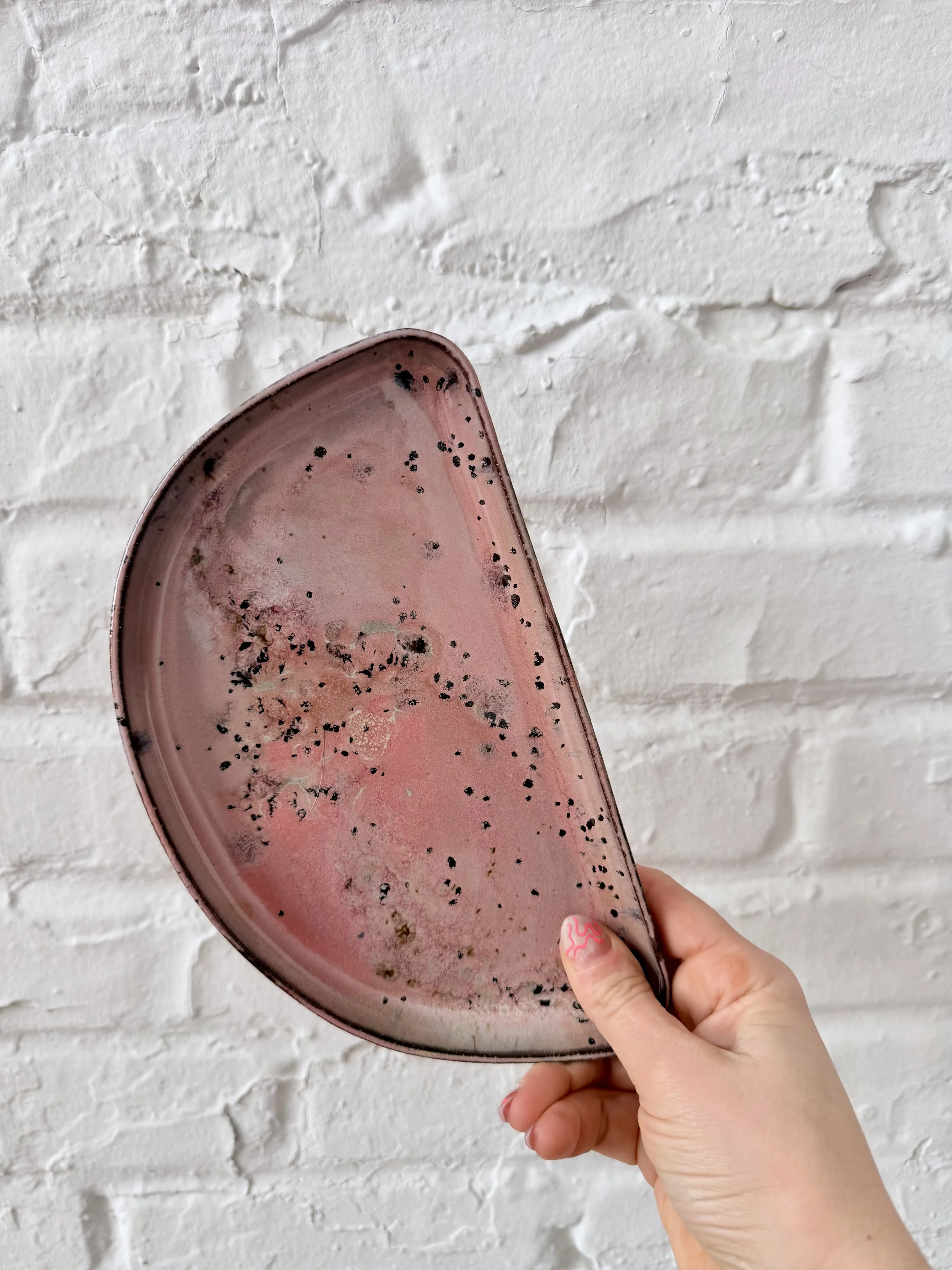 Sunset Bloom Horizon Platter