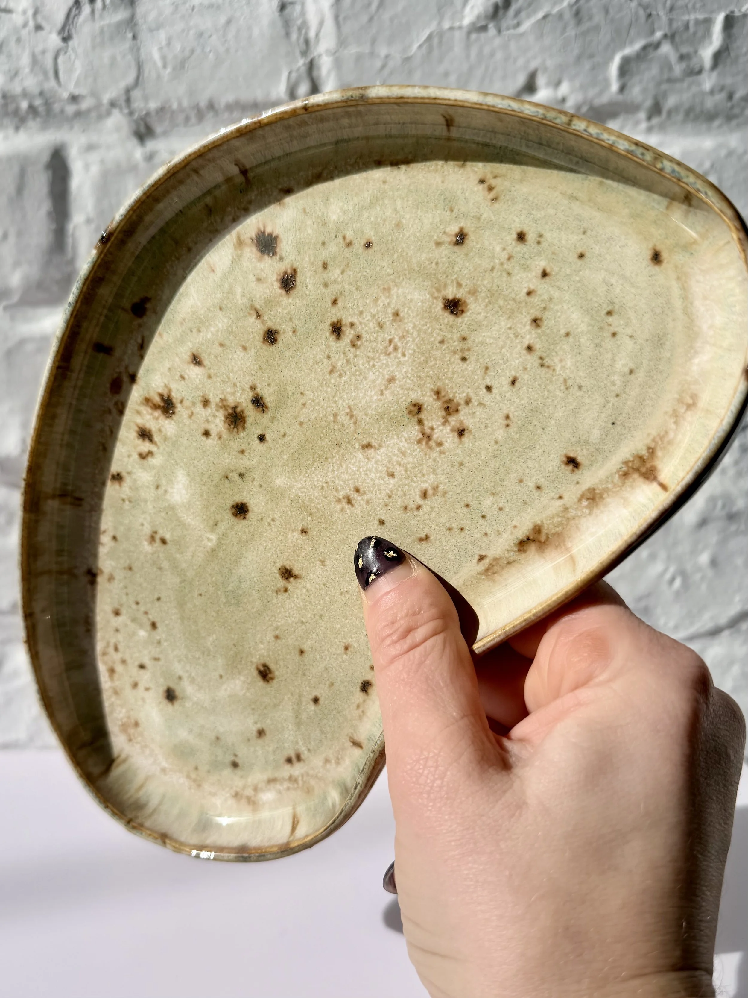 Cloudstone Crescent Platter