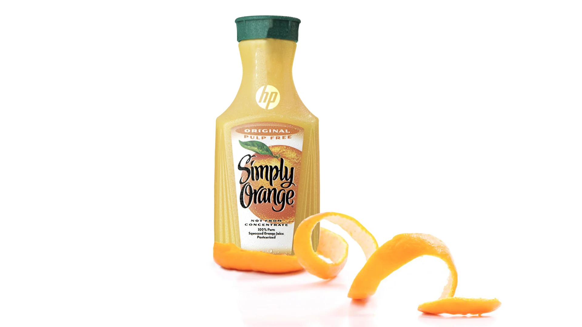 The same way as how nature designed the orange, “packed" in the orange peel, HP could sculpt food packaging not in plastic, but in the biodegradable protein the food is made of