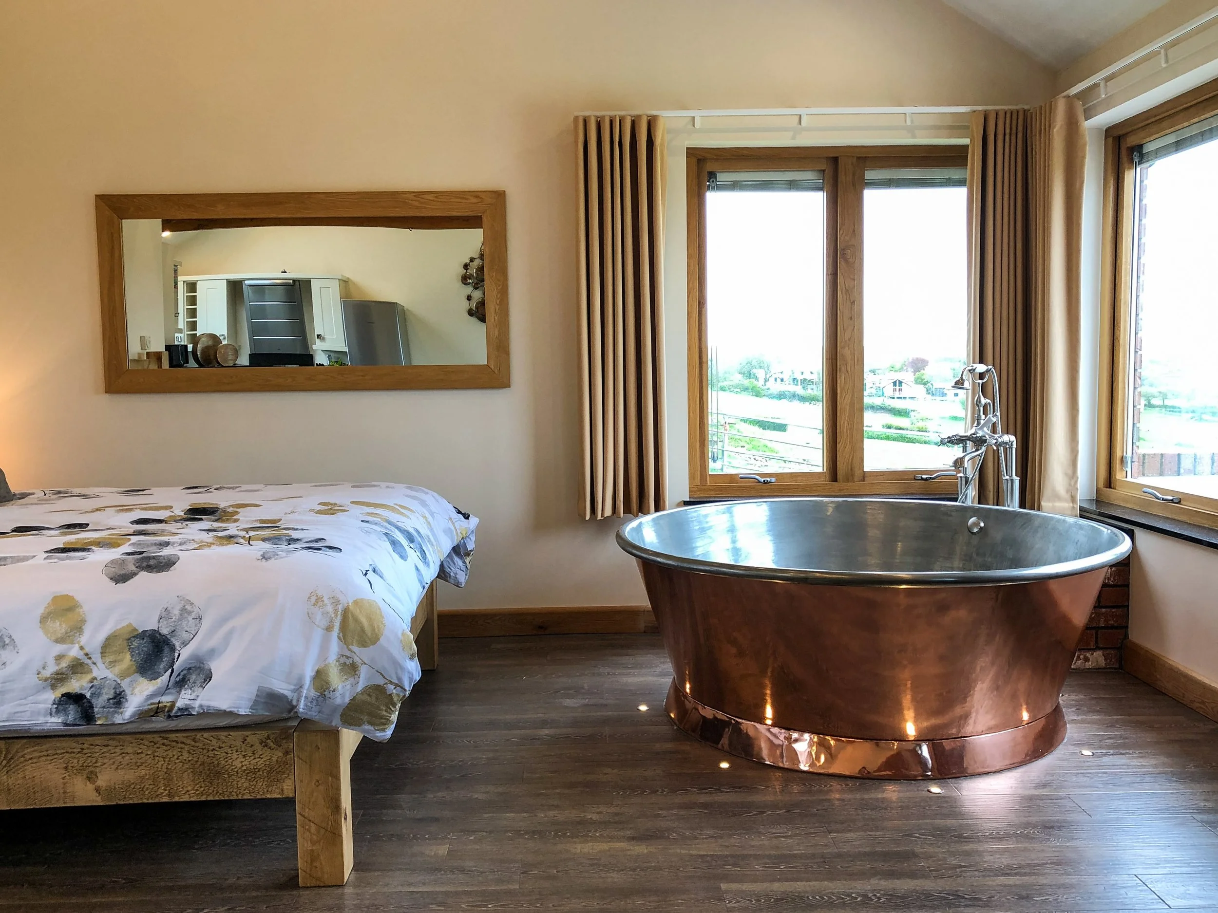 Stargazey Luxury apartment for two in Cornwall with copper airspa