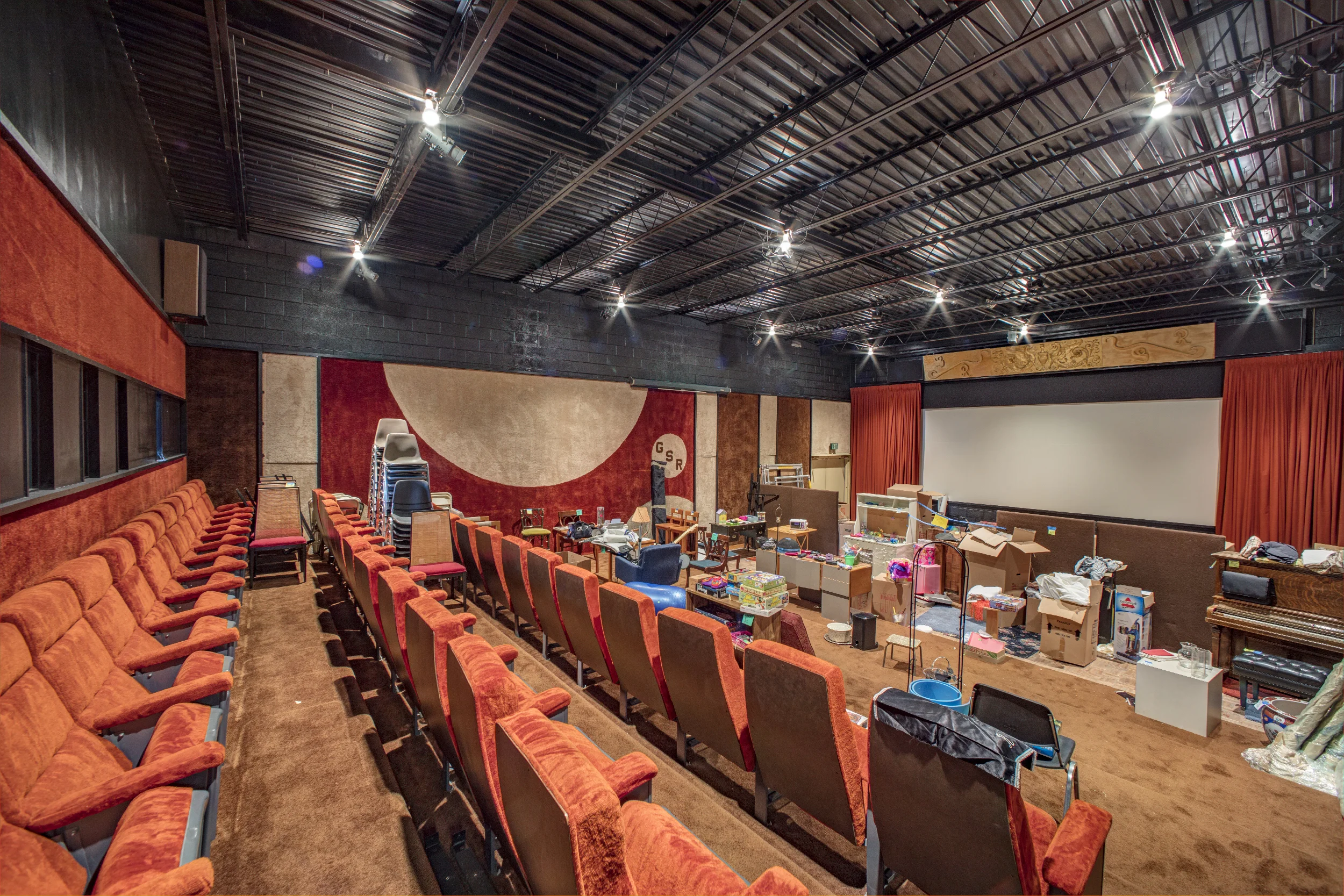 Rosenblum Residence, Screening room.
