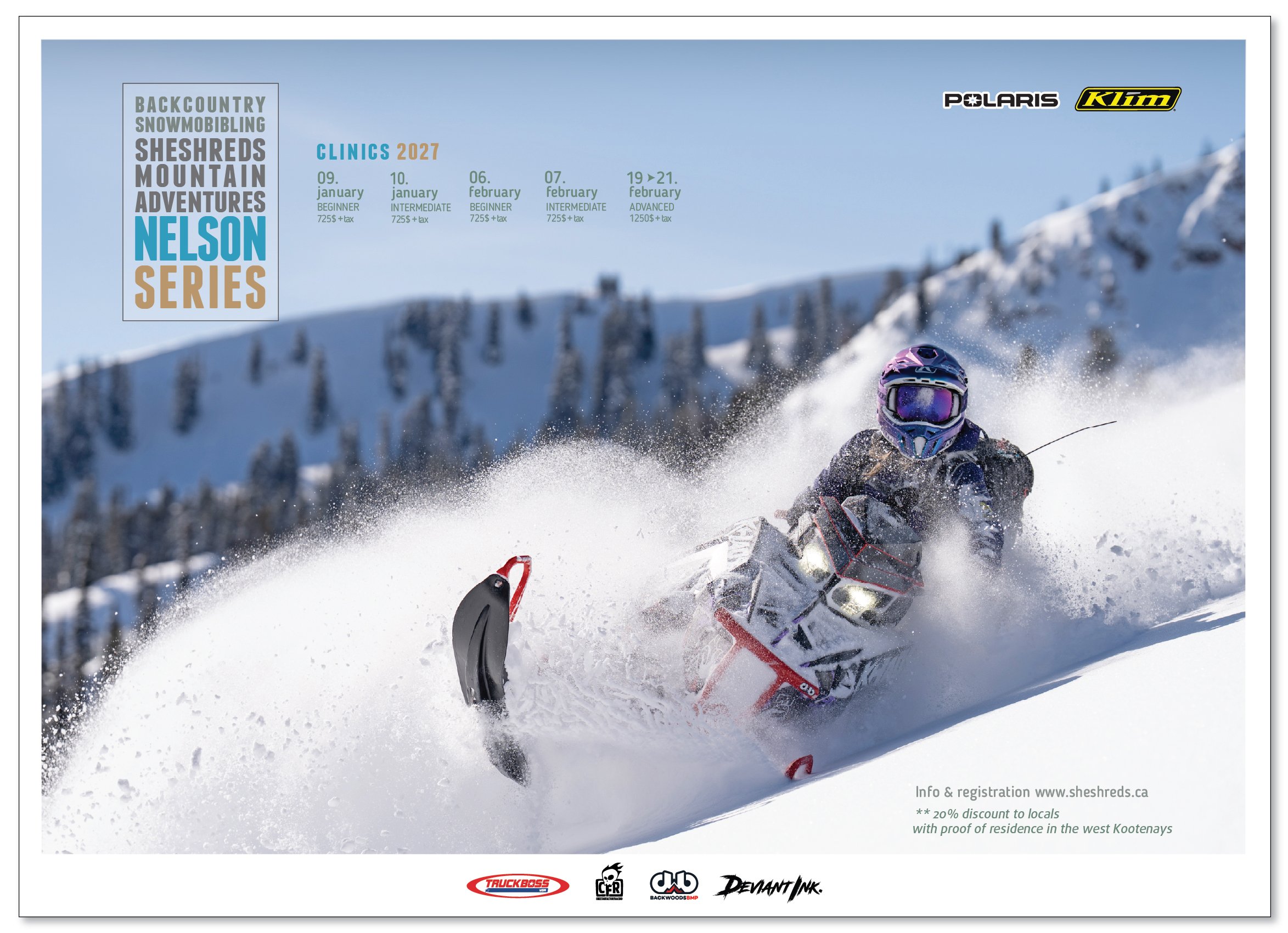 Nelson BC Backcountry Snowmobiling Series