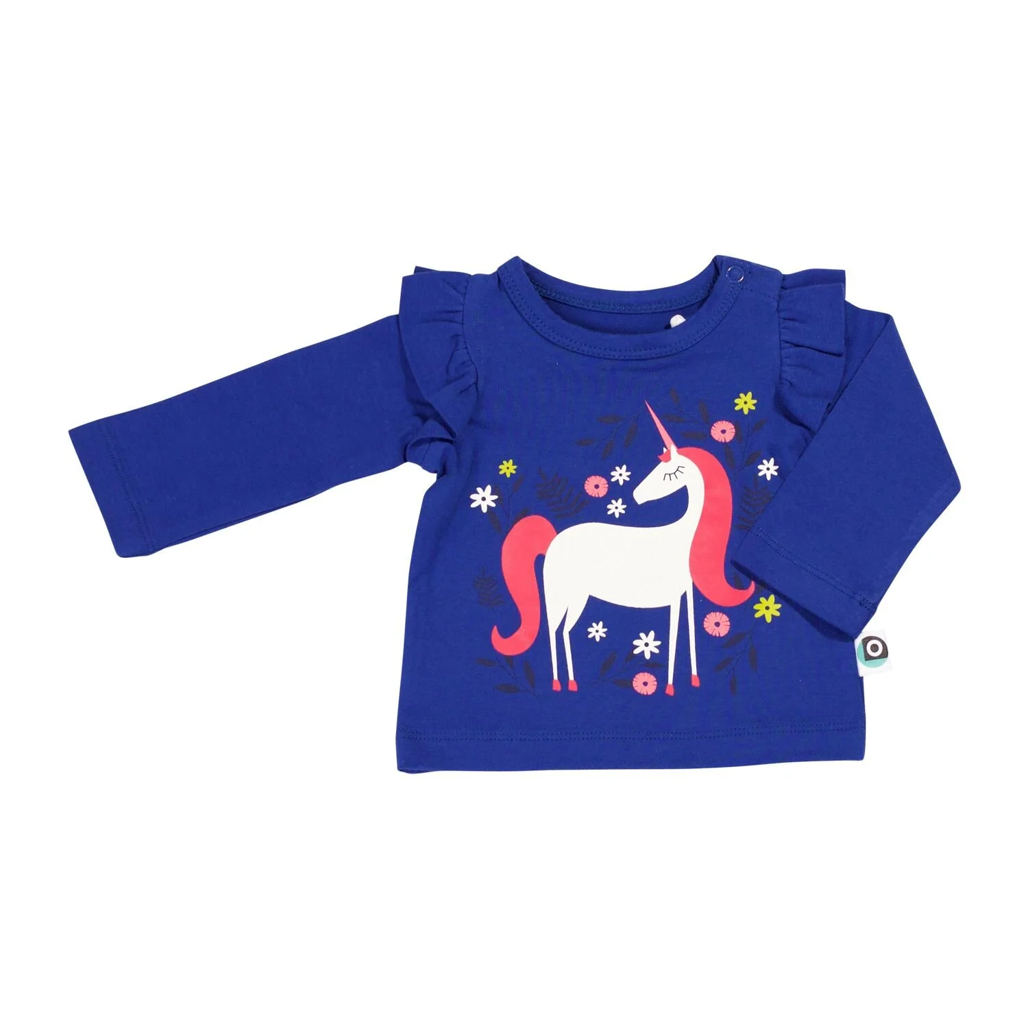 Camiseta volante Arcoíris