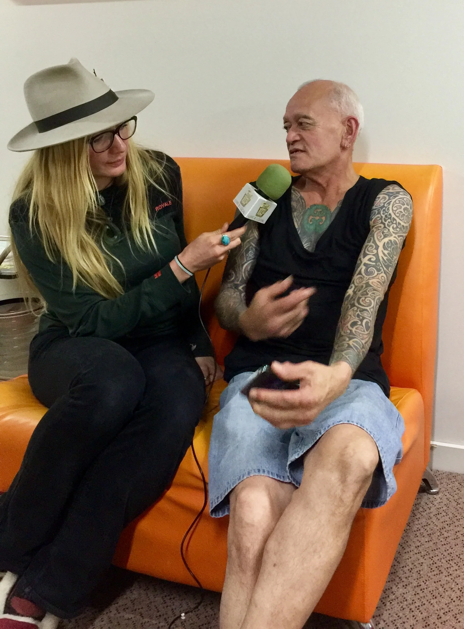 an interview with Maori bush doctor, Tipene. Tipene works as a security guard at the Te Papa Museum in Wellington, New Zealand. Tipene is a Maori Irish man from the north western region of New Zealand’s North Island called, Wai kari mona. His Maori tribe are called “The people of the mist”. Tipene body is covered by Ta Moko traditional maori tattooing which resembles his fauno or family.