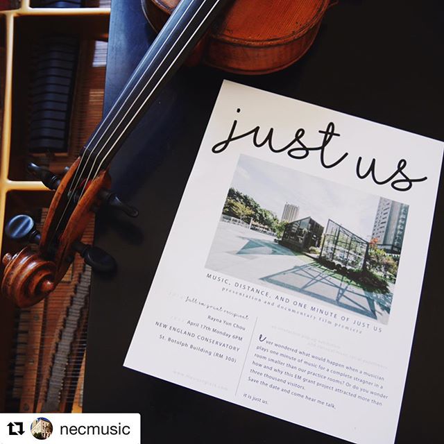 #Repost @necmusic ・・・
| Rayna Takeover | before we head into more photos and stories, I'd like to invite you to my presentation later today at 6pm, NEC St. Botolph room 300! I created this exhibition because I believe life is about all those truly sp