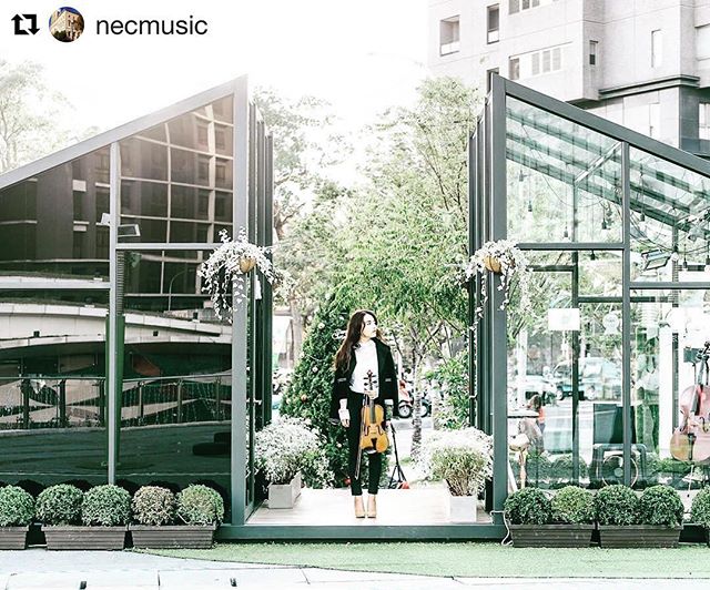 #Repost @necmusic
・・・
Good morning! Meet Rayna Chou, aka @musictraveler_ig&mdash;she&rsquo;ll be taking over the NEC instagram feed today! Rayna won an EM Grant for her social experimental exhibition &ldquo;Music, Distance, and one minute of just us&