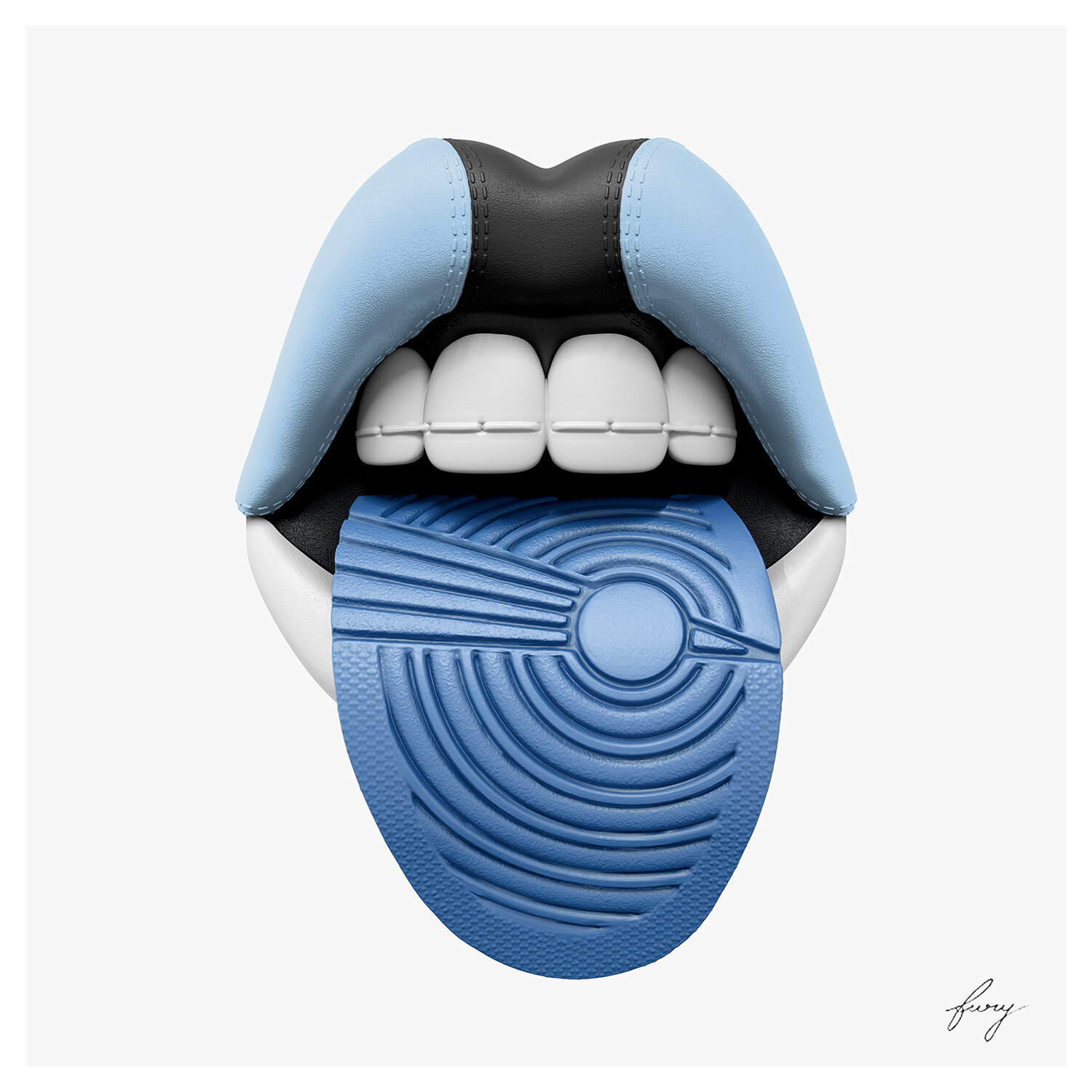 GAME FACE / UNIVERSITY BLUE