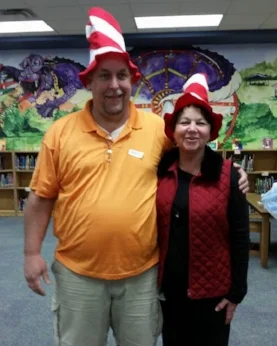 Mr. Huff and Mrs. Turner prepared to read.