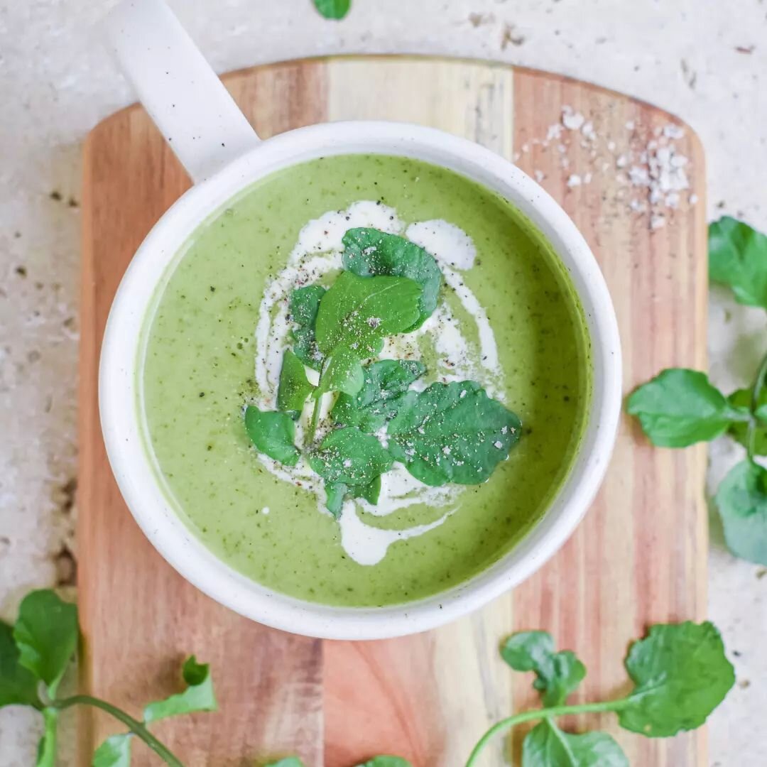 Creamy broccoli soup is one of our favorites this autumn 🥦
&nbsp;
Did you know that broccoli contains sulforaphane, reported to have anti-carcinogenic activity?

Unfortunately, the enzyme necessary to receive this cancer fighting substrate is denatu