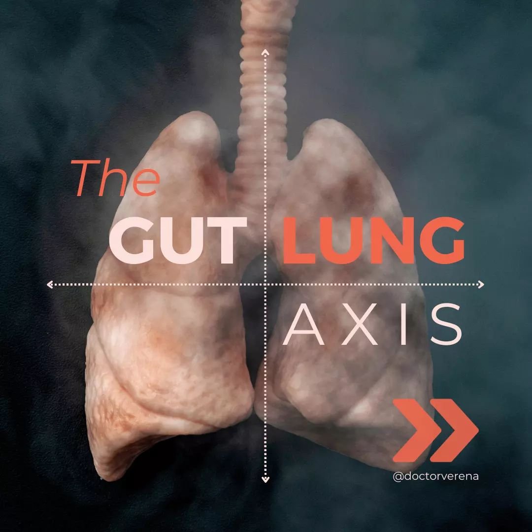 Did you know that an imbalance in the gut microbiome has been linked to lung related diseases such as allergies, asthma and cystic fibrosis?&nbsp;💨 

🔄 This is because of the bidirectional communication and interaction between the gut and the lungs