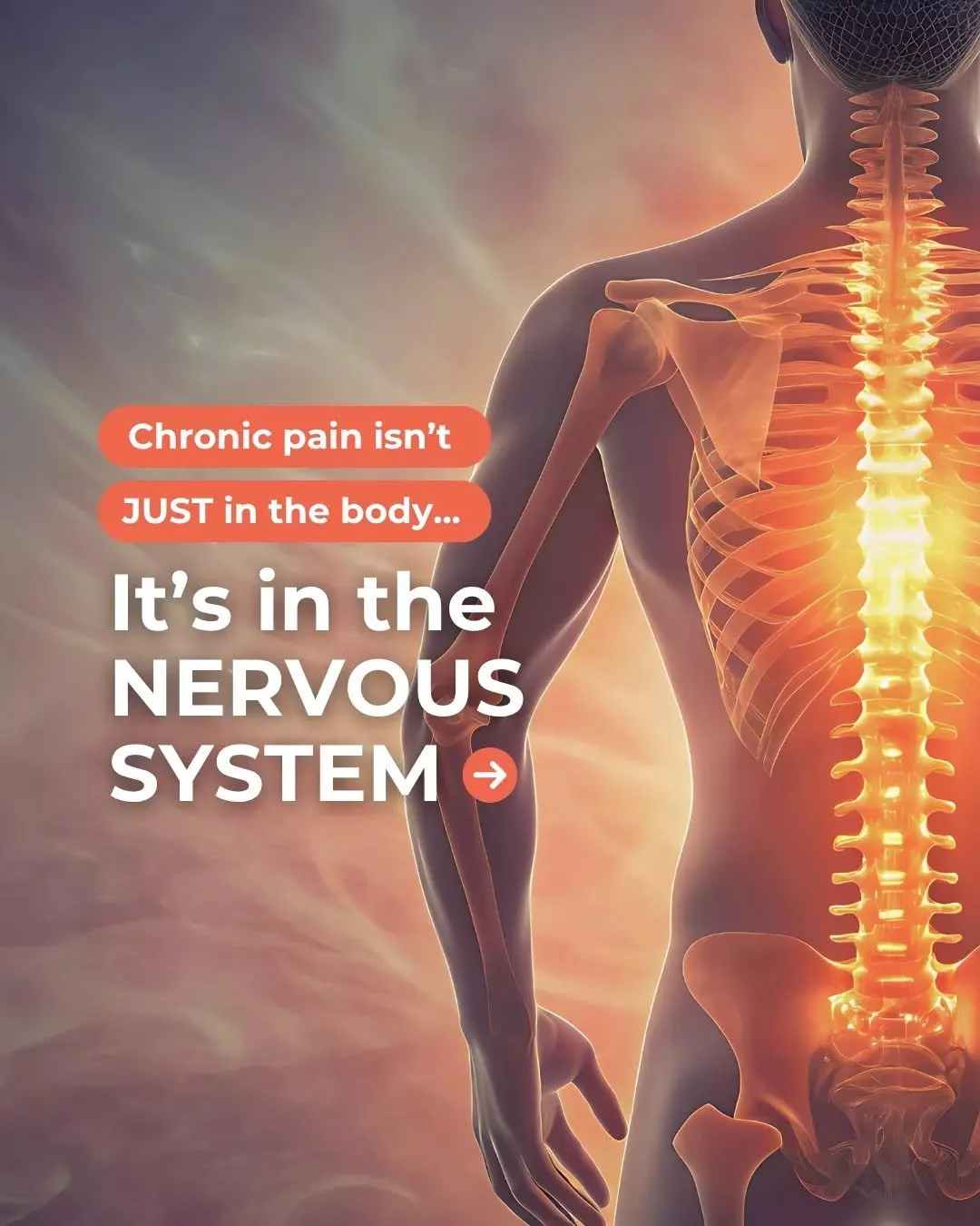 Chronic pain is deeply connected to the nervous system&nbsp;🧬 ️

When your body stays stuck in &ldquo;fight or flight,&rdquo; pain signals can get louder, even when &ldquo;everything looks fine.&rdquo; 

💥 This is called central sensitisation &mdas
