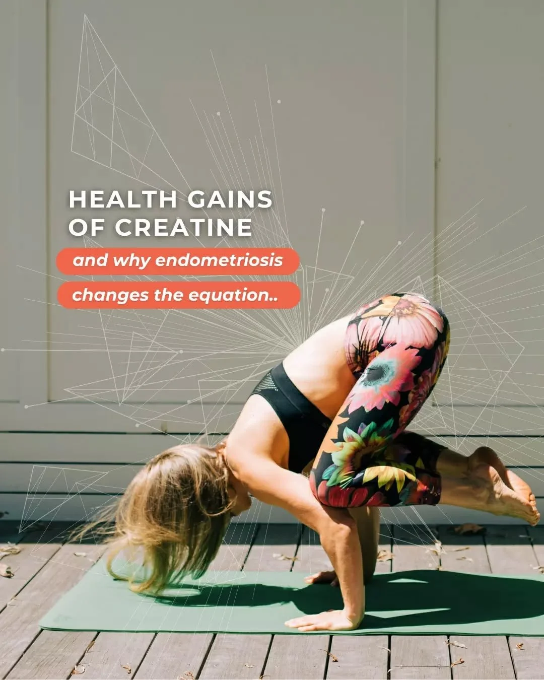 Most people think of creatine as just for strength and muscle, but did you know it also supports brain energy, recovery and healthy ageing? 

Creatine has many benefits for the body, but for individuals with endometriosis, new research suggests it ma