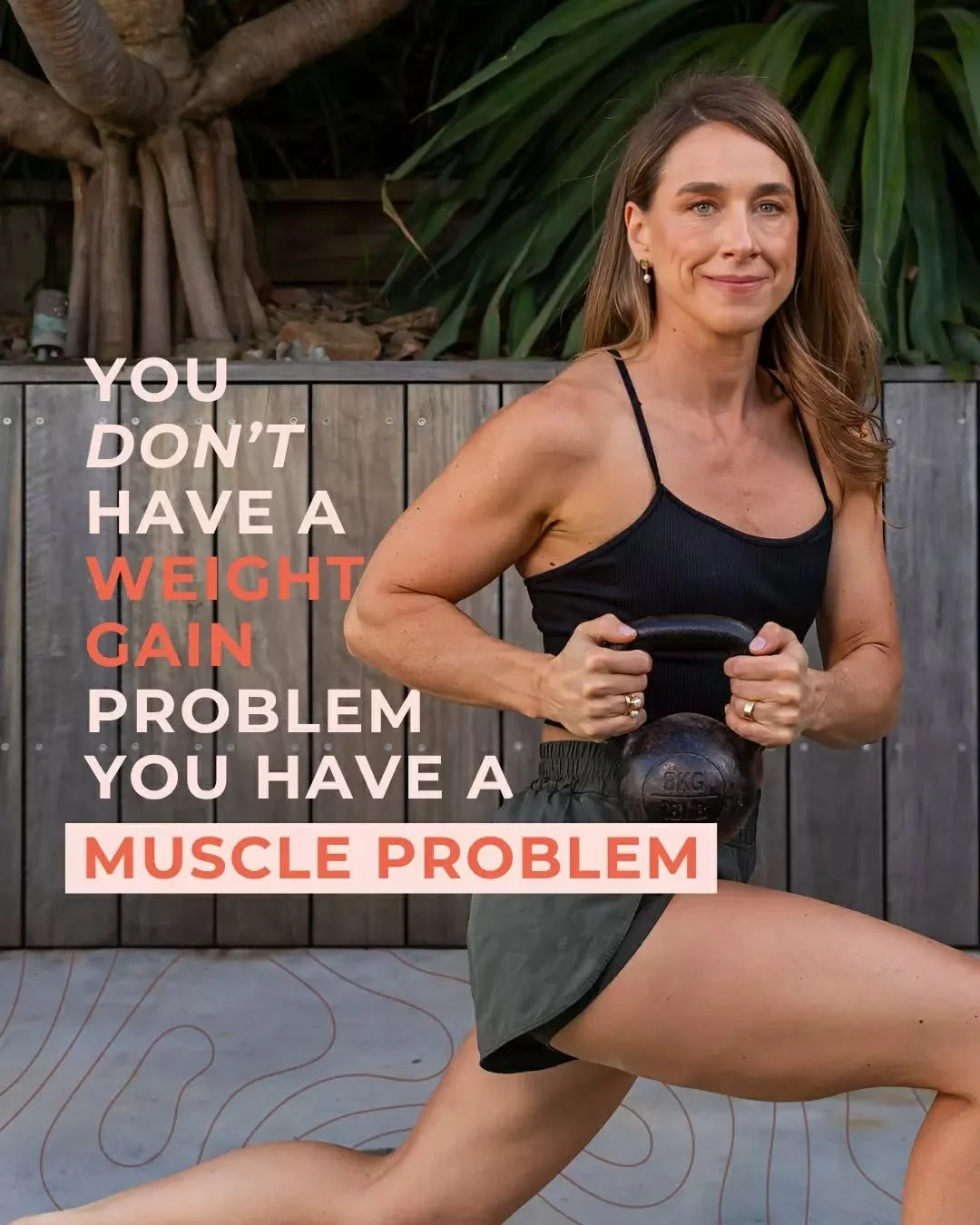 After your 30s, your body quietly starts losing muscle every single year..

By 35+ it accelerates. And during perimenopause? It speeds up dramatically.

This is why midlife can feel like your body is suddenly &ldquo;not working.&rdquo;

Because muscl