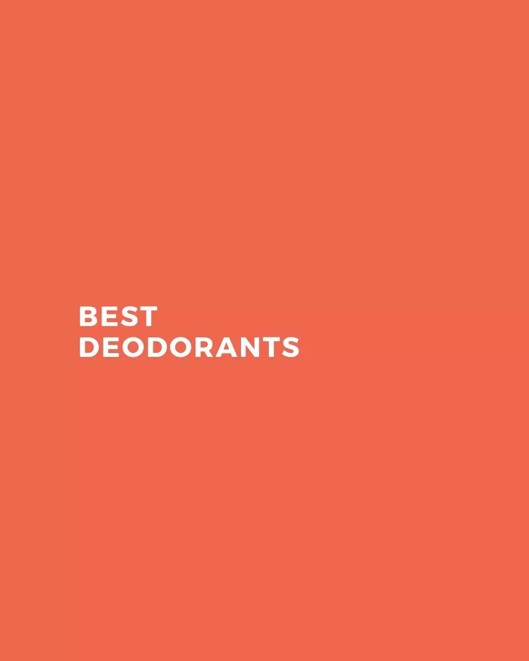 One of the easiest ways to reduce your daily chemical exposure? Swap your deodorant.

🧪 Most conventional deodorants contain aluminium compounds and other ingredients such as synthetic fragrance, parabens, phthalates and many other endocrine-disrupt