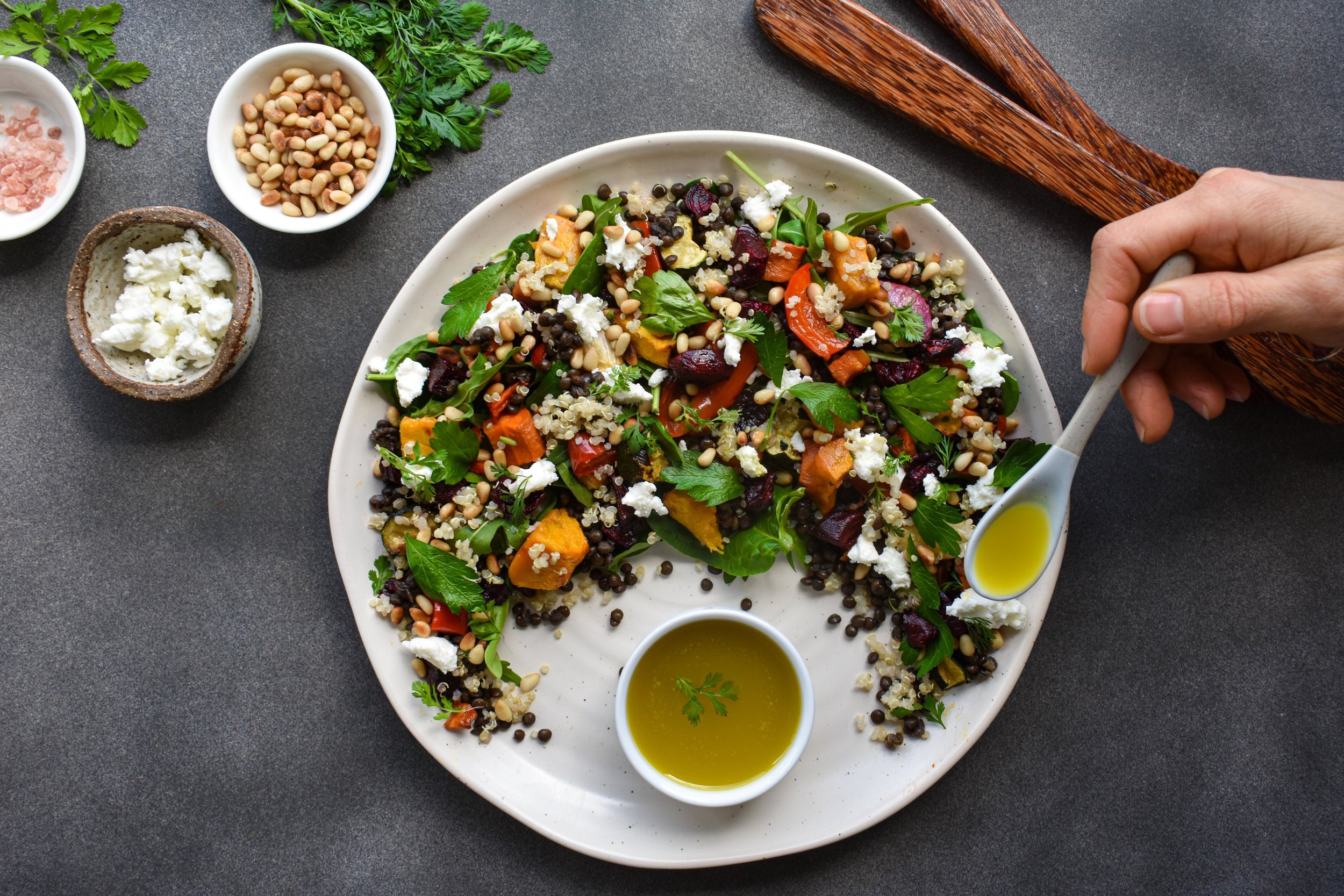 Roasted Vegetable Salad — Doctor Verena