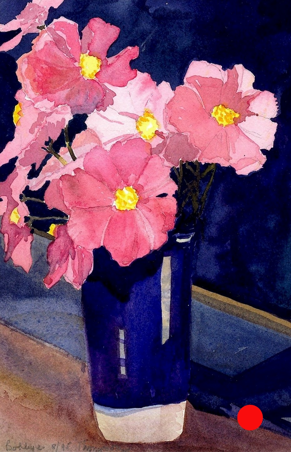 Cosmos - Watercolor