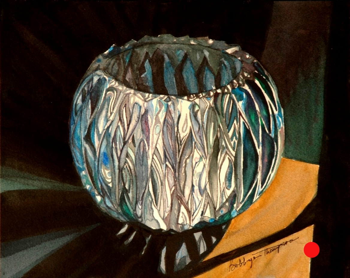 Crystal bowl sold