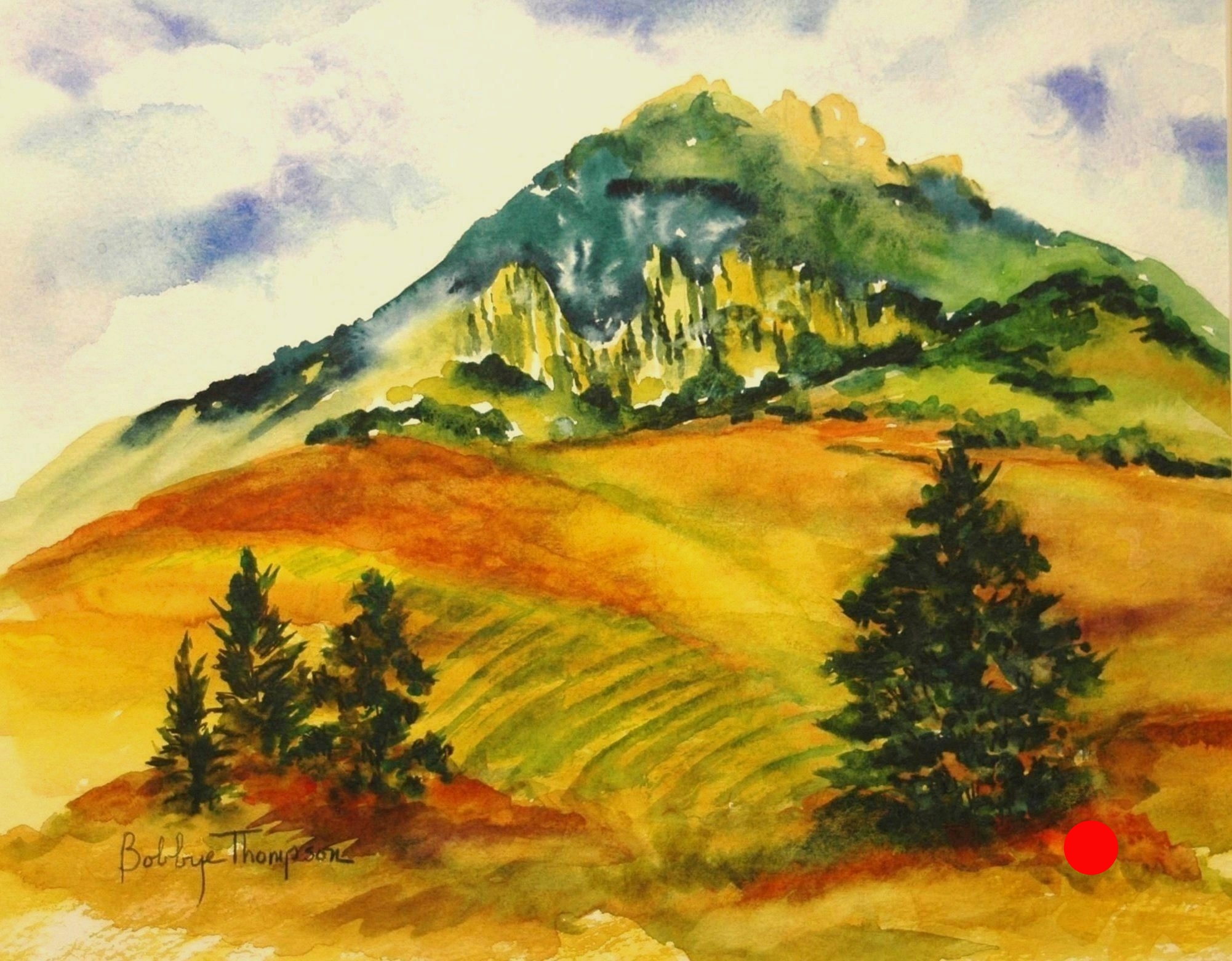 Bishop's Peak En Plein Air