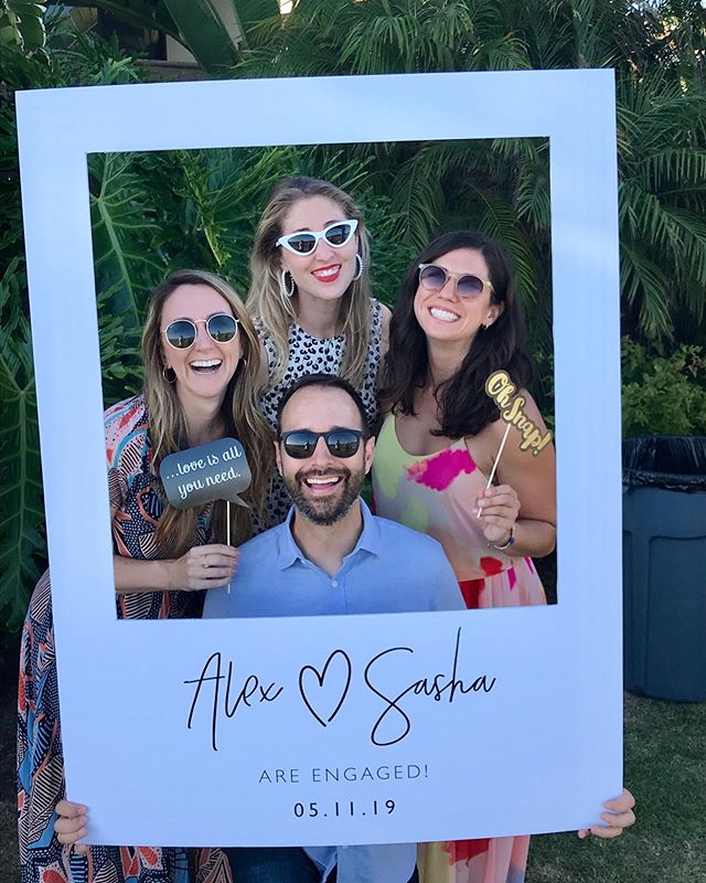 🥂 Alex and Sasha&rsquo;s engagement party! 🥂