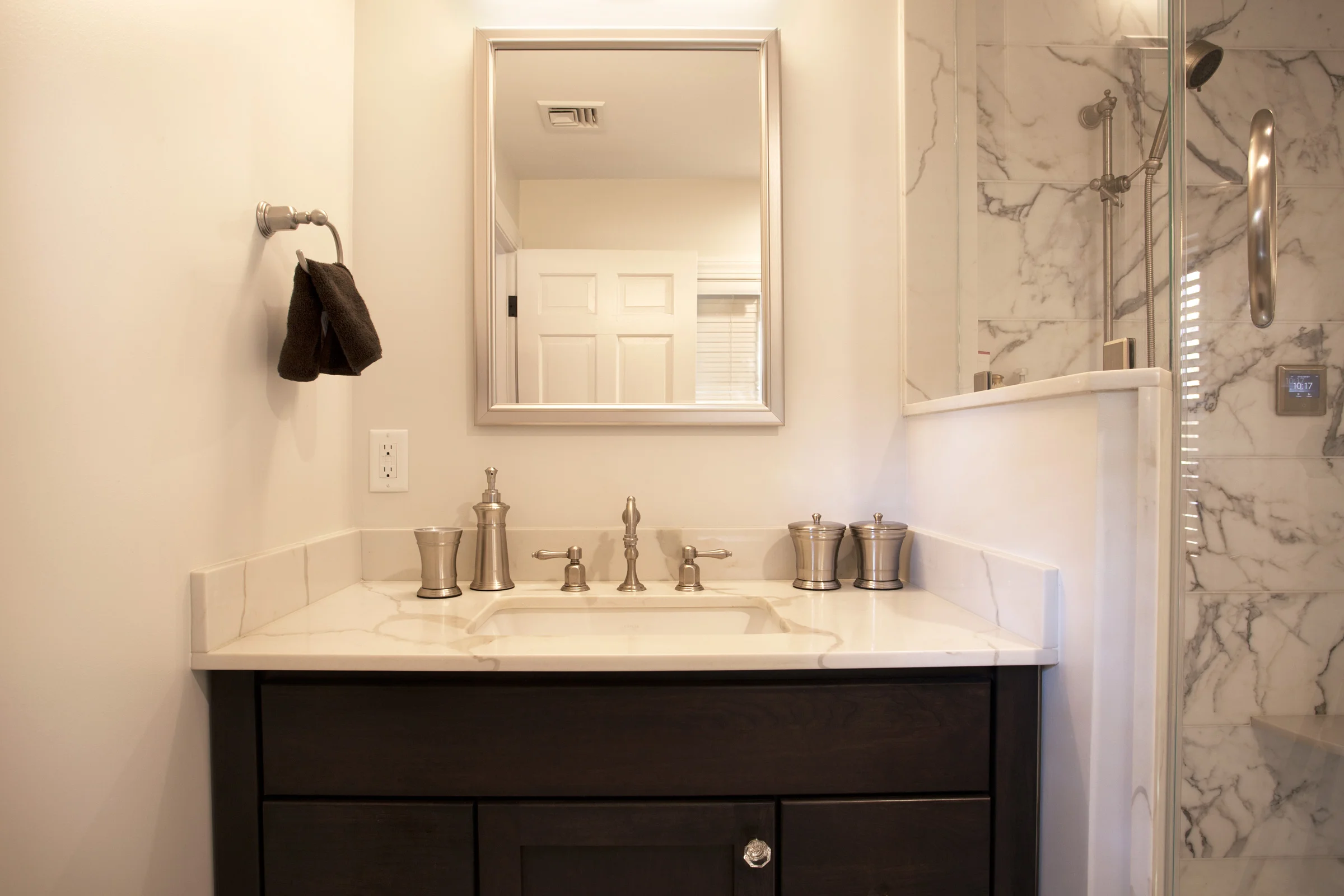 bathroom with walk-in shower